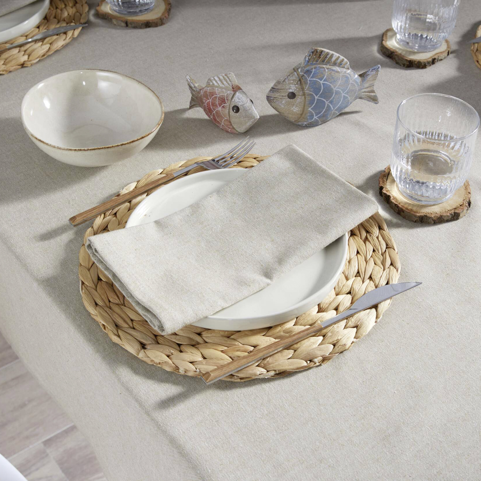 Stoffserviette "Classique", 4er Set  im Frank Flechtwaren Online Shop kaufen