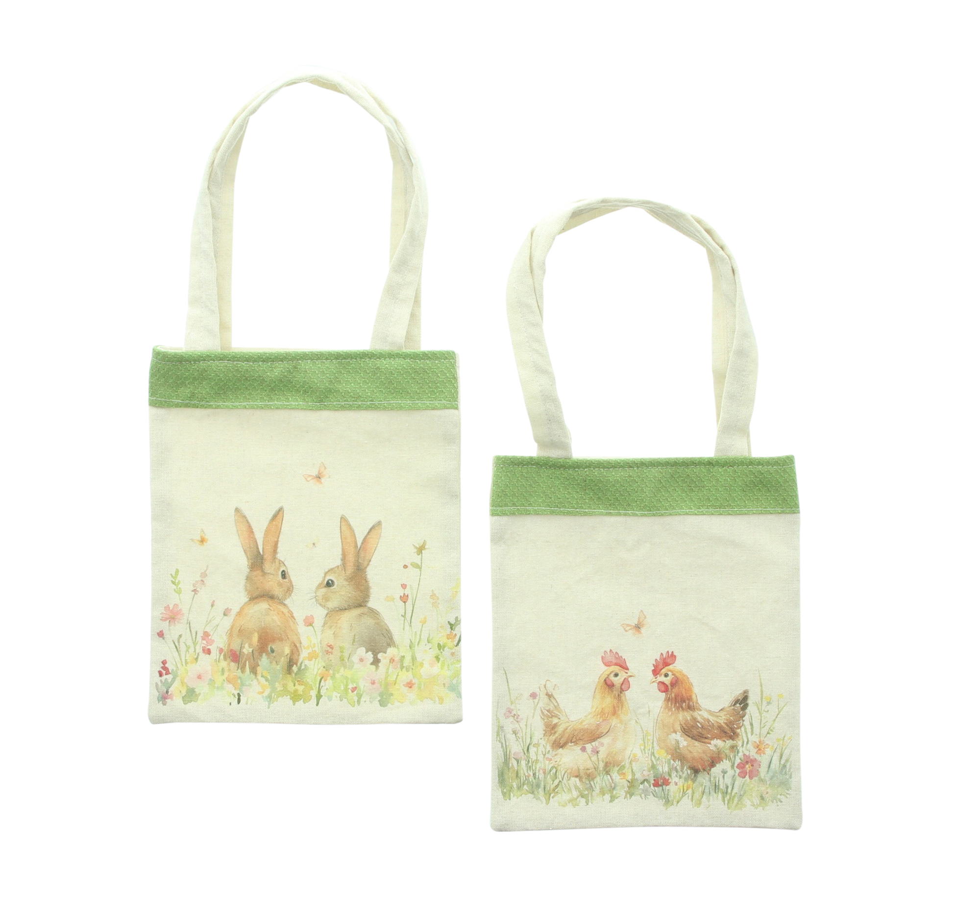 Geschenktasche "Ostern", 2er Set  im Frank Flechtwaren Online Shop für Gerade eingetroffen kaufen