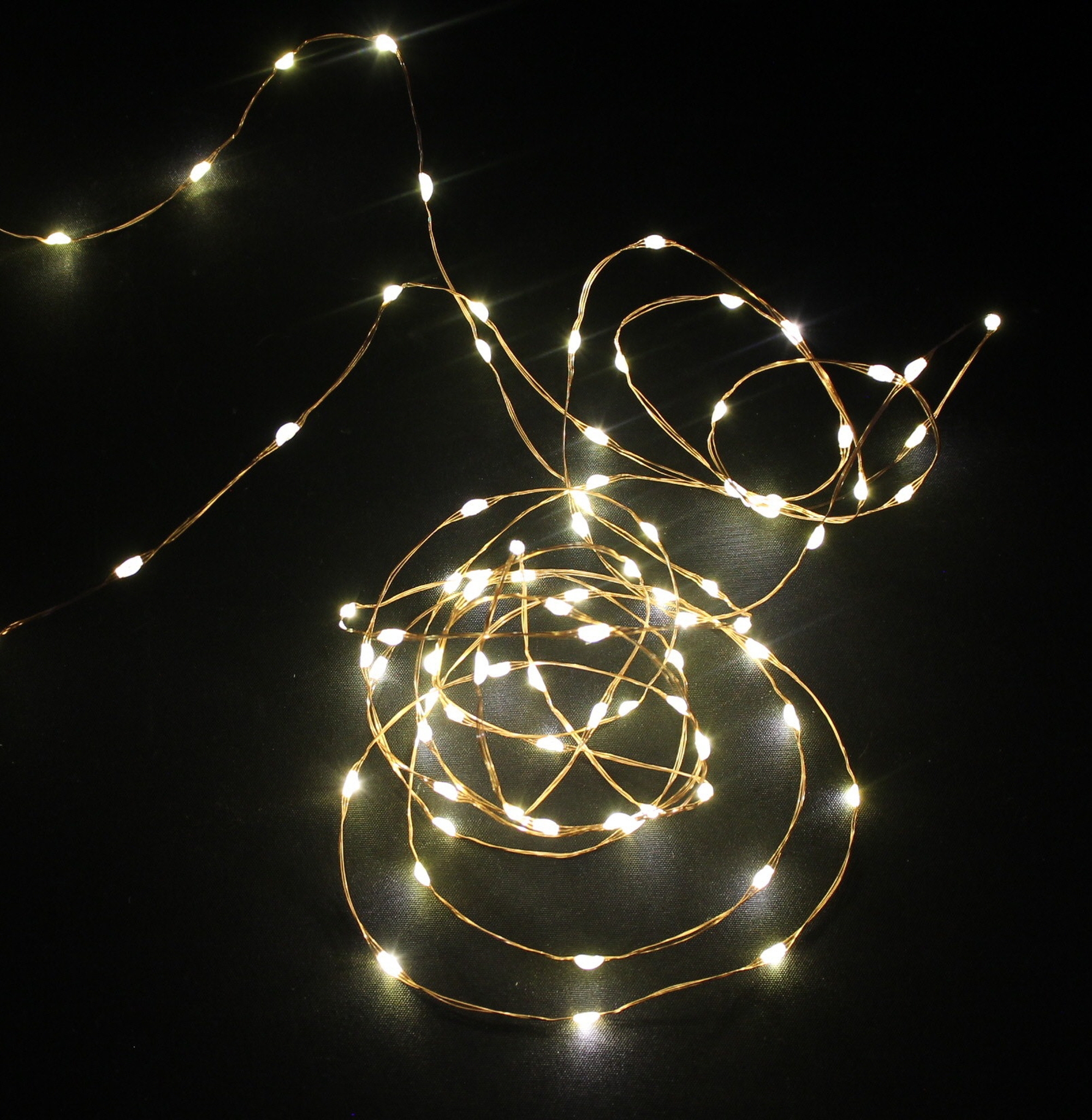 LED-Kupferdraht "Shiny" mit Adapter  im Frank Flechtwaren Online Shop kaufen