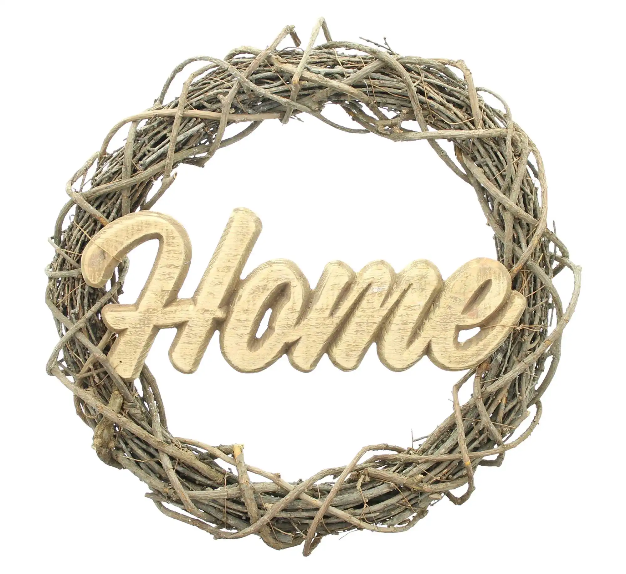 Kranz "Home"  im Frank Flechtwaren Online Shop für Ostern kaufen