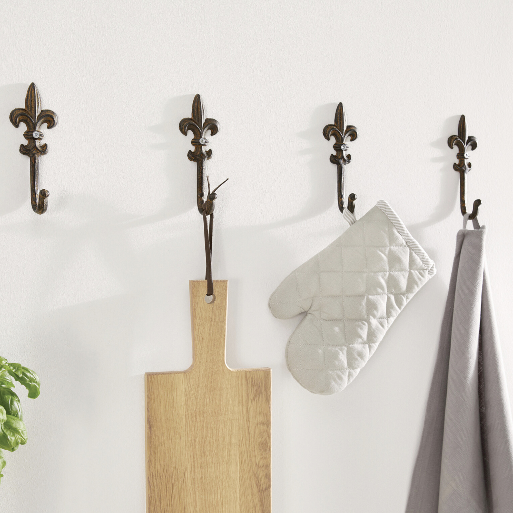 Dekohaken "Antik", 4er Set  im Frank Flechtwaren Online Shop kaufen