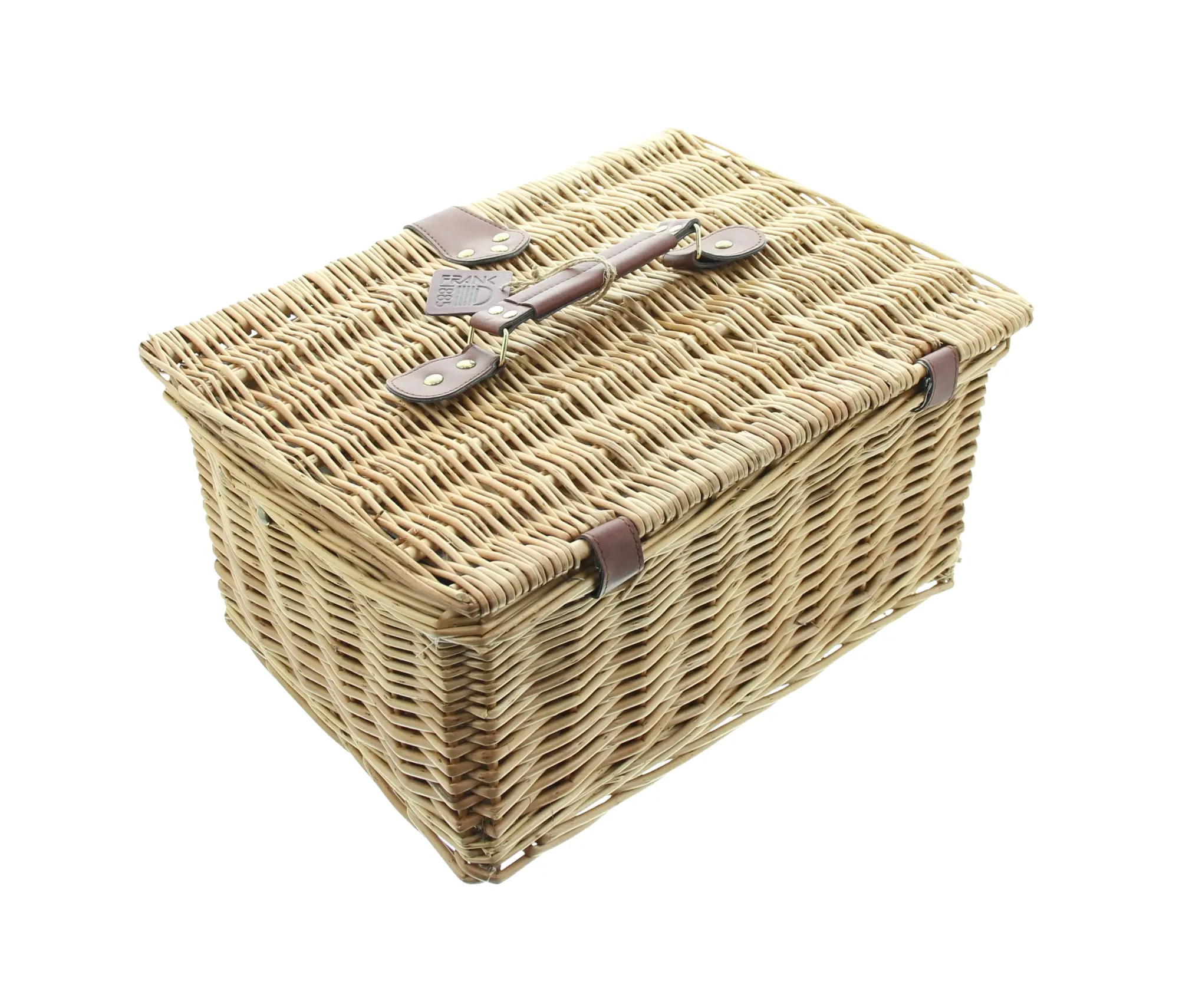 Picknickkorb "Duo", 16tlg.  im Frank Flechtwaren Online Shop für Picknickkörbe kaufen