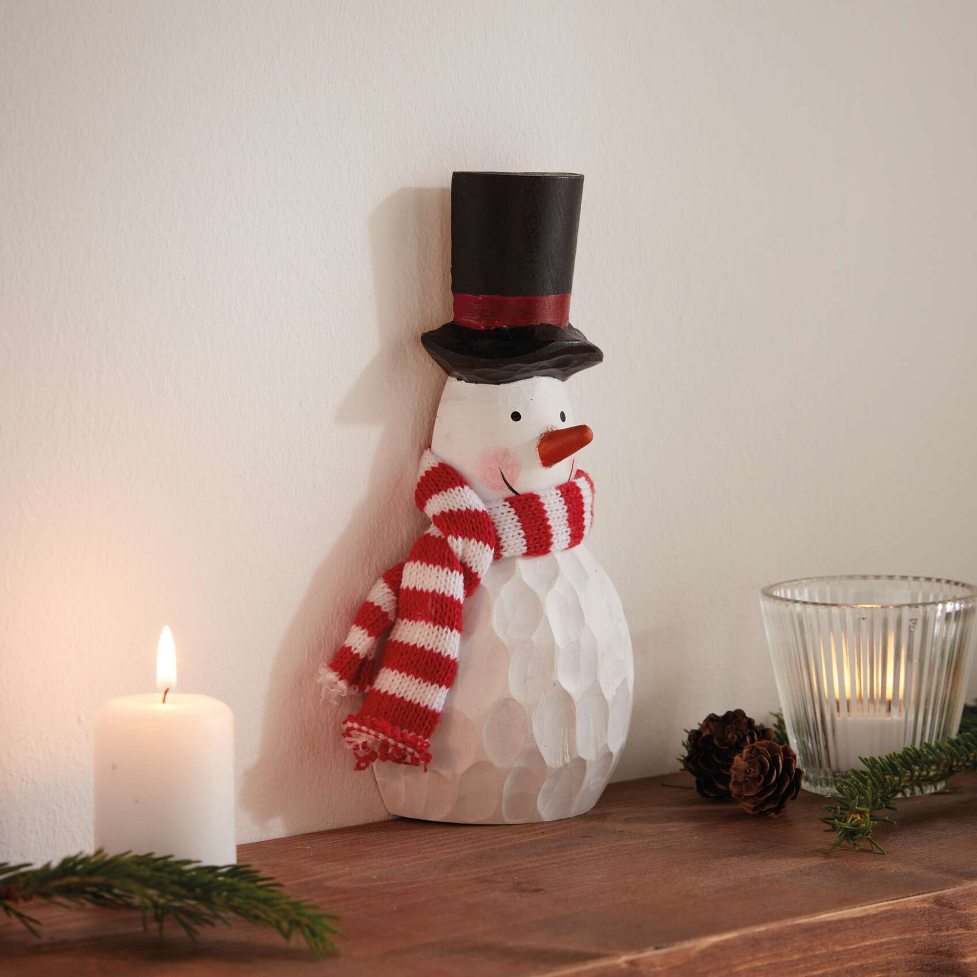 Figur "Schneemann"  im Frank Flechtwaren Online Shop kaufen