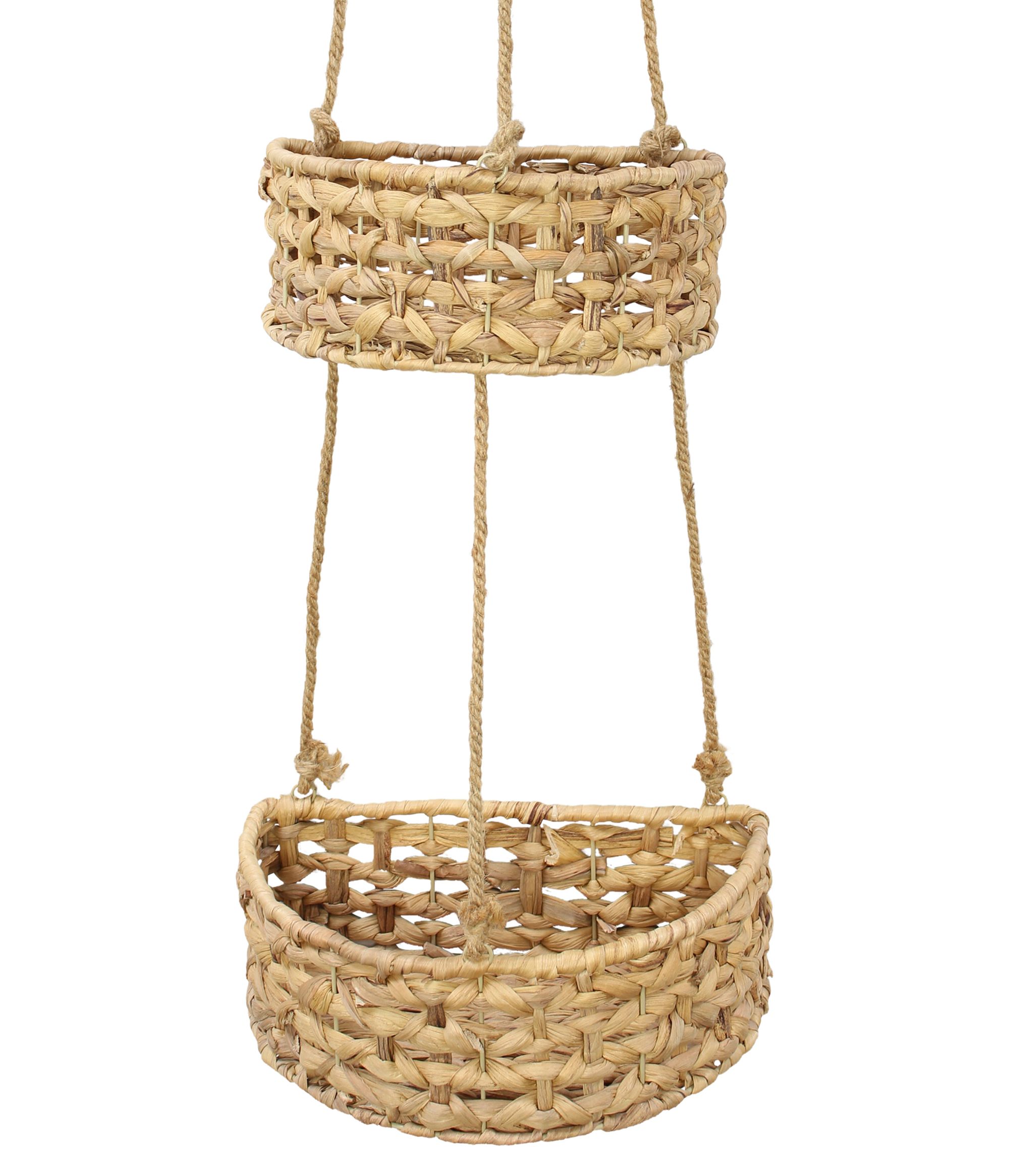 Hänge-Etagere "Wasserhyazinthe" im Frank Flechtwaren Online Shop für Dekoschalen & -etageren kaufen Hänge-Etagere "Wasserhyazinthe" im Frank Flechtwaren Online Shop für Dekoschalen & -etageren kaufen