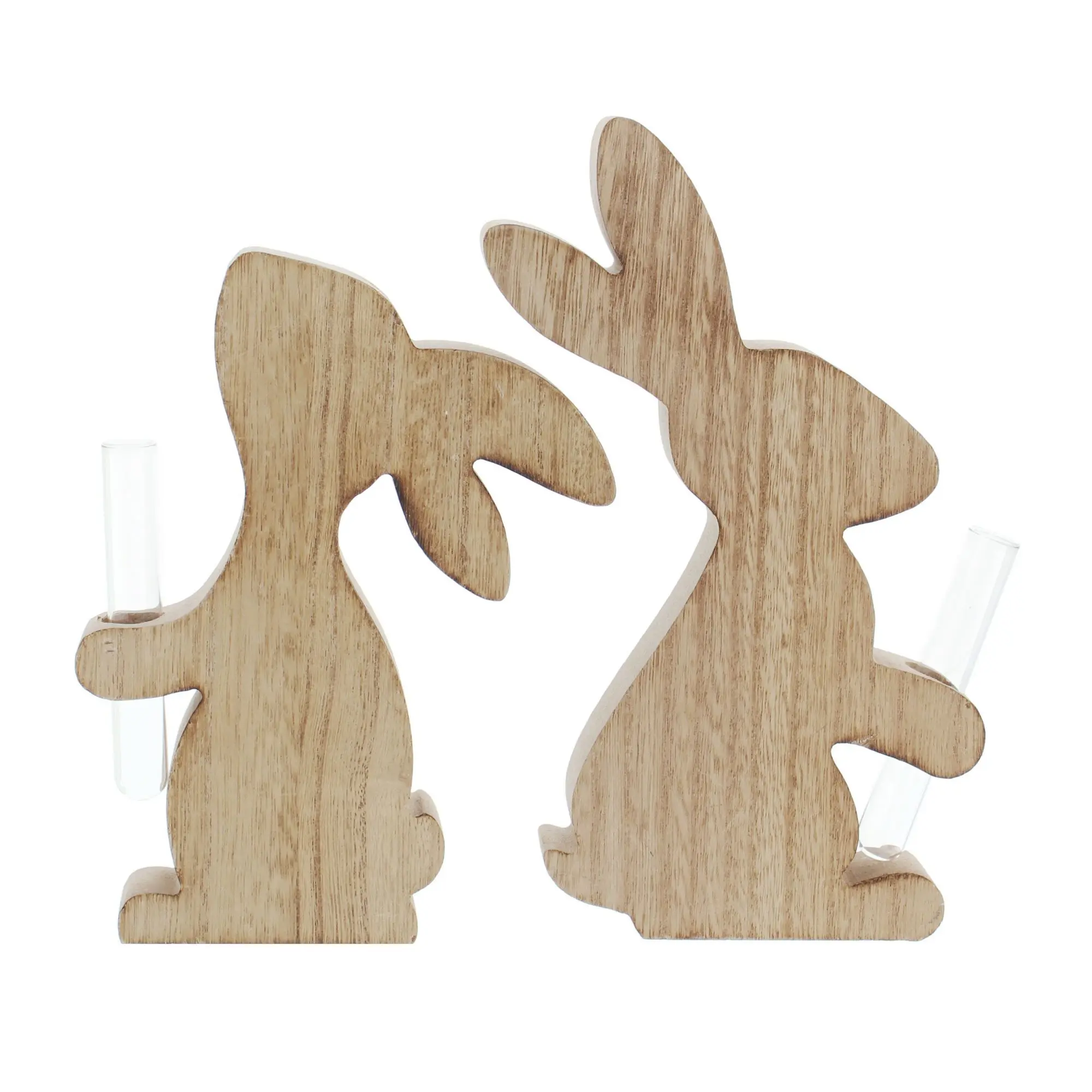 Hase mit Vase, 2er Set  im Frank Flechtwaren Online Shop für Ostern kaufen