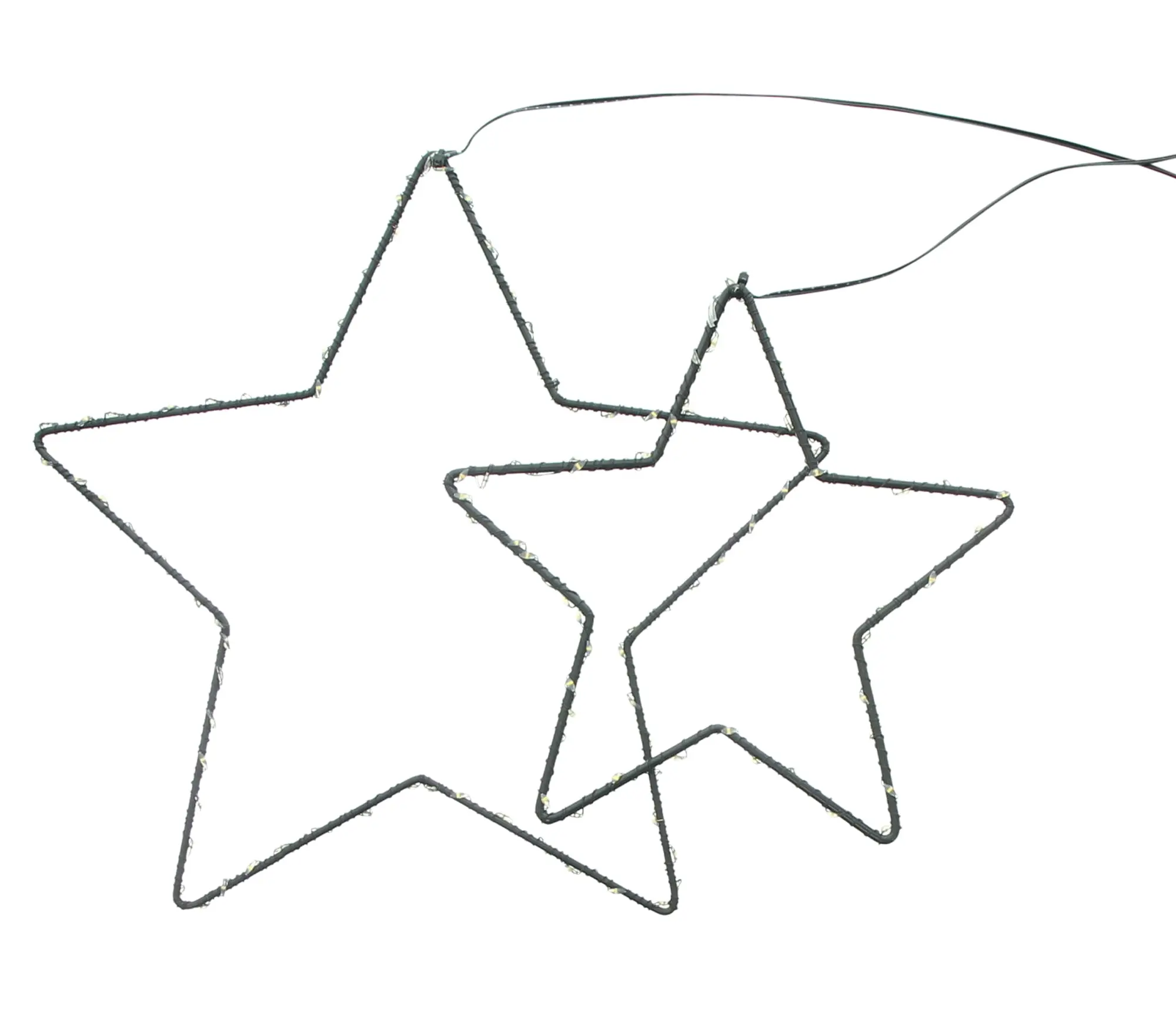 LED-Hänger "Stern", 2er Set im Frank Flechtwaren Online Shop für Sterne kaufen LED-Hänger "Stern", 2er Set im Frank Flechtwaren Online Shop für Sterne kaufen