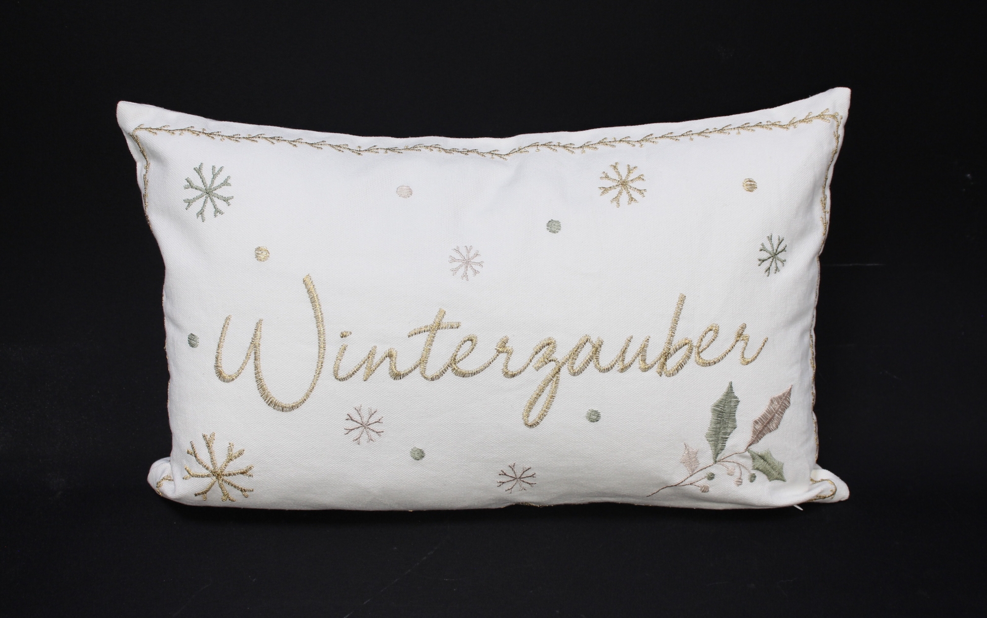 Kissenhülle "Winterzauber"  im Frank Flechtwaren Online Shop für Kissen &amp; Kissenhüllen kaufen