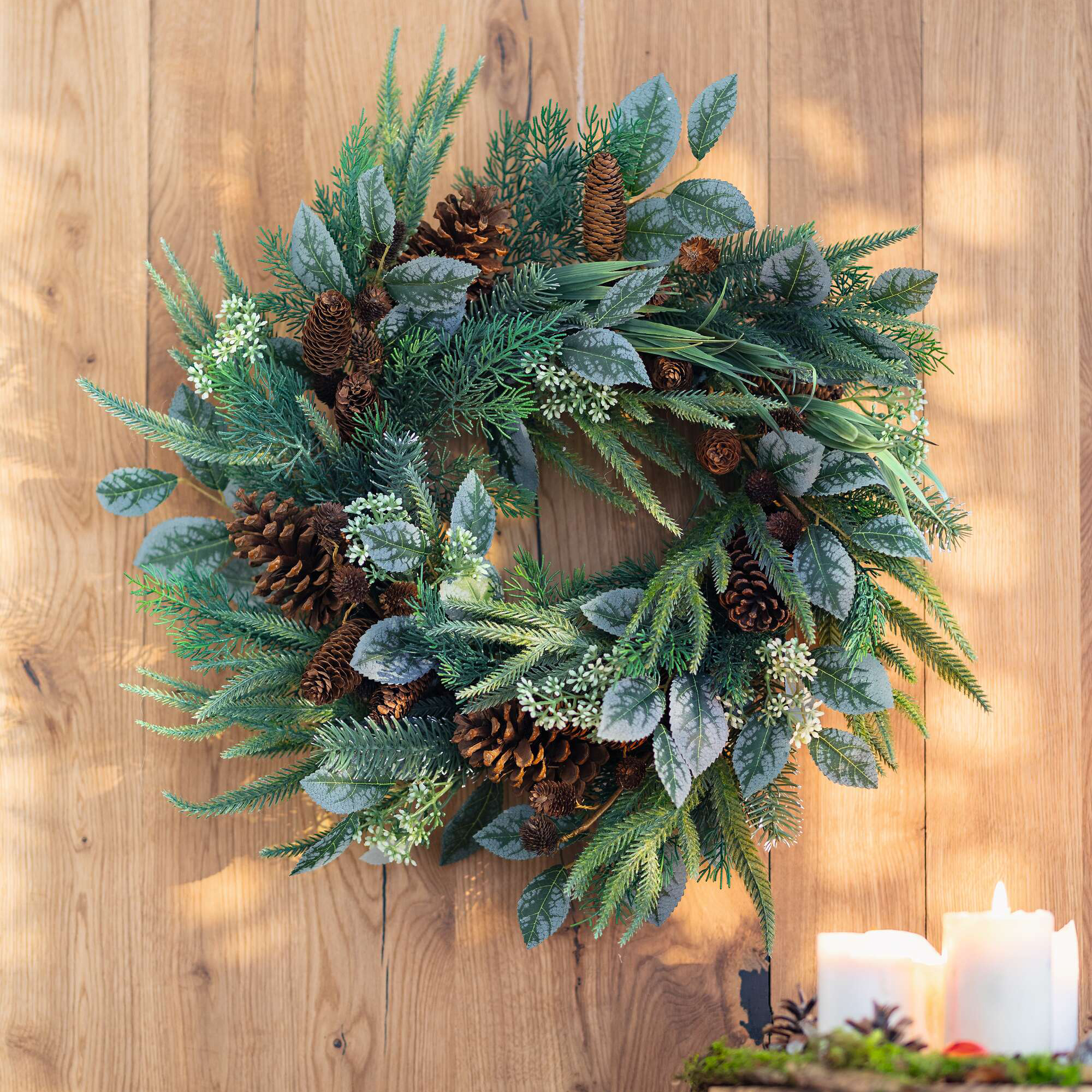Kranz "Greenery", groß  im Frank Flechtwaren Online Shop kaufen