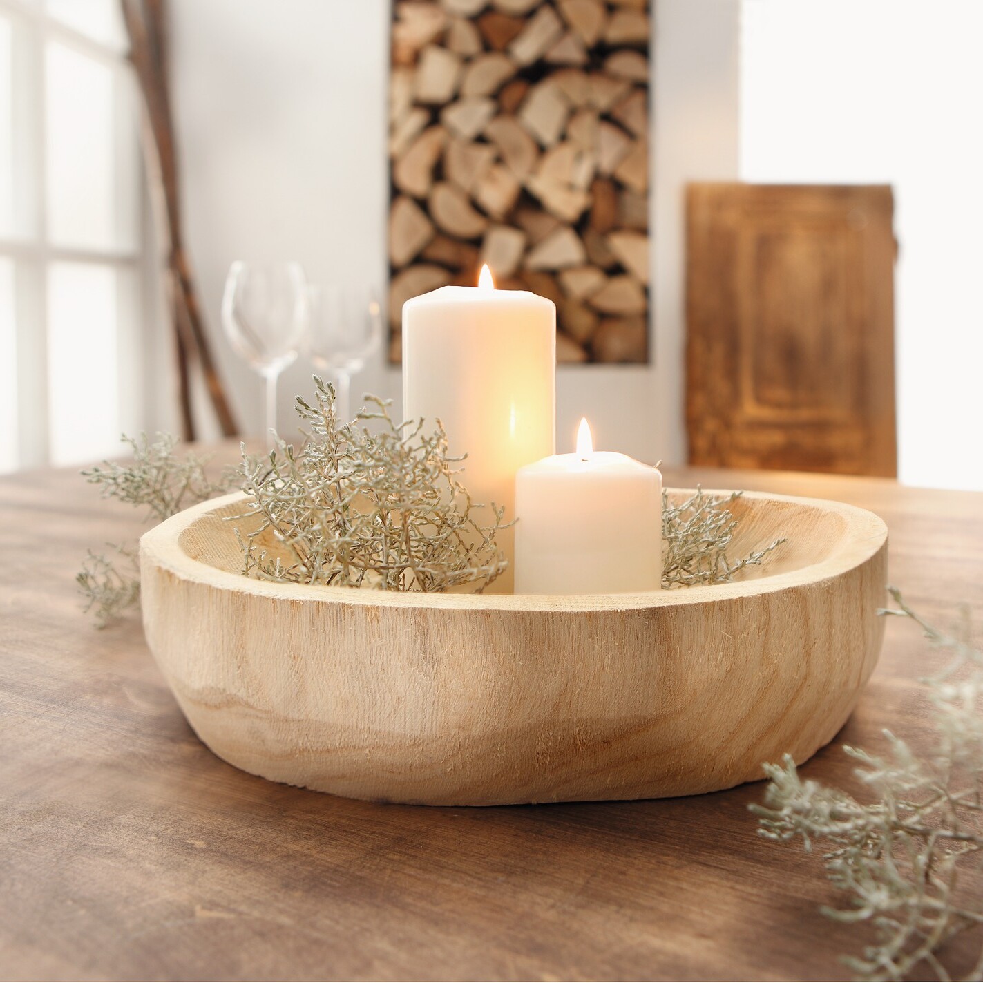 Schale "Wood"  im Frank Flechtwaren Online Shop kaufen