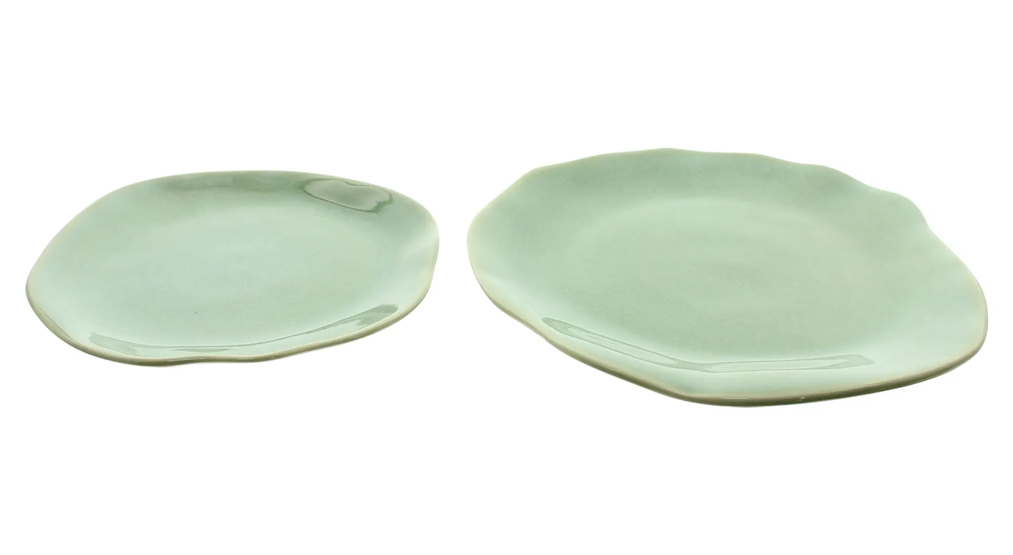 Teller "Organic", 2er Set  im Frank Flechtwaren Online Shop für Festlich eingedeckt kaufen