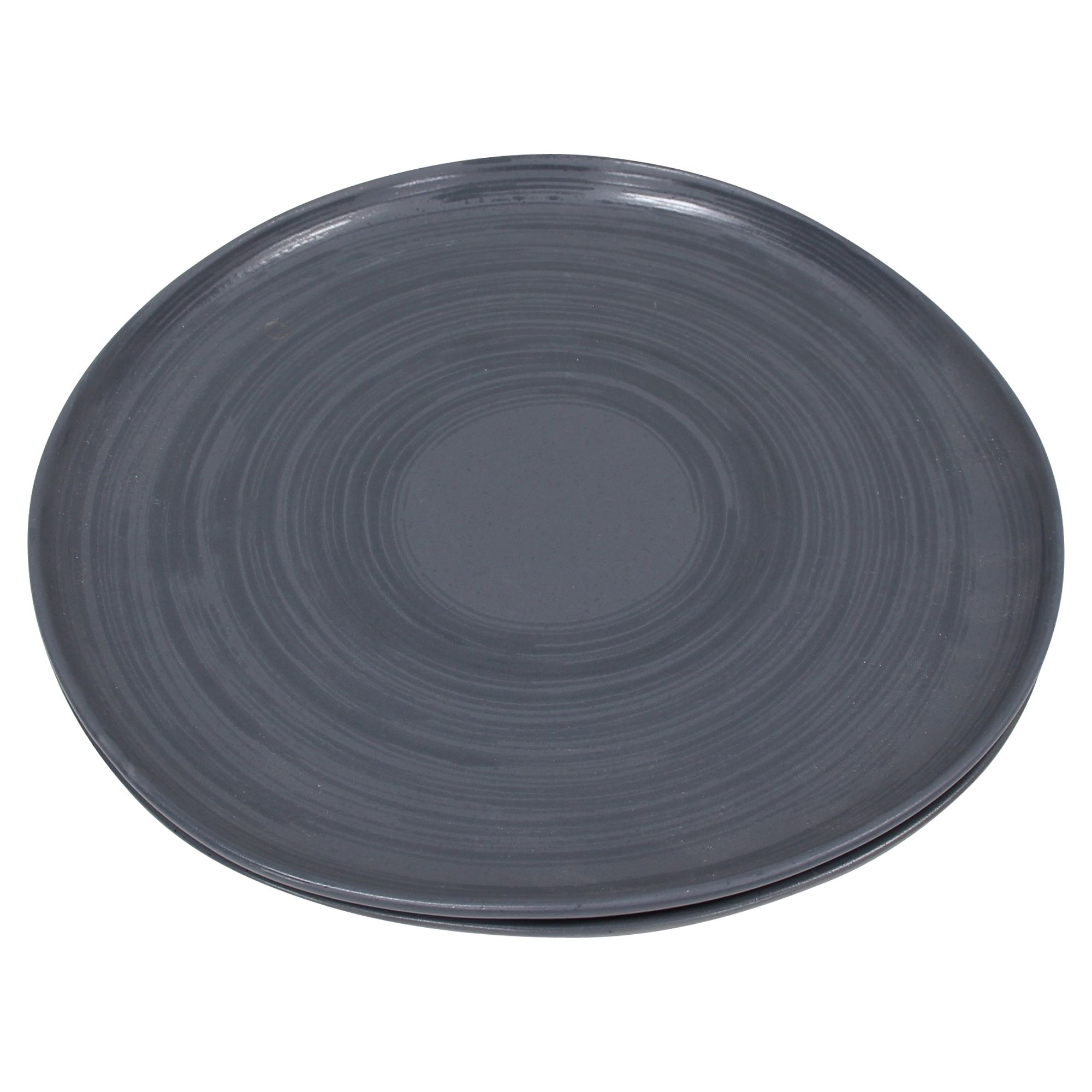Großer Teller "Circle", 2er Set  im Frank Flechtwaren Online Shop für Küche kaufen