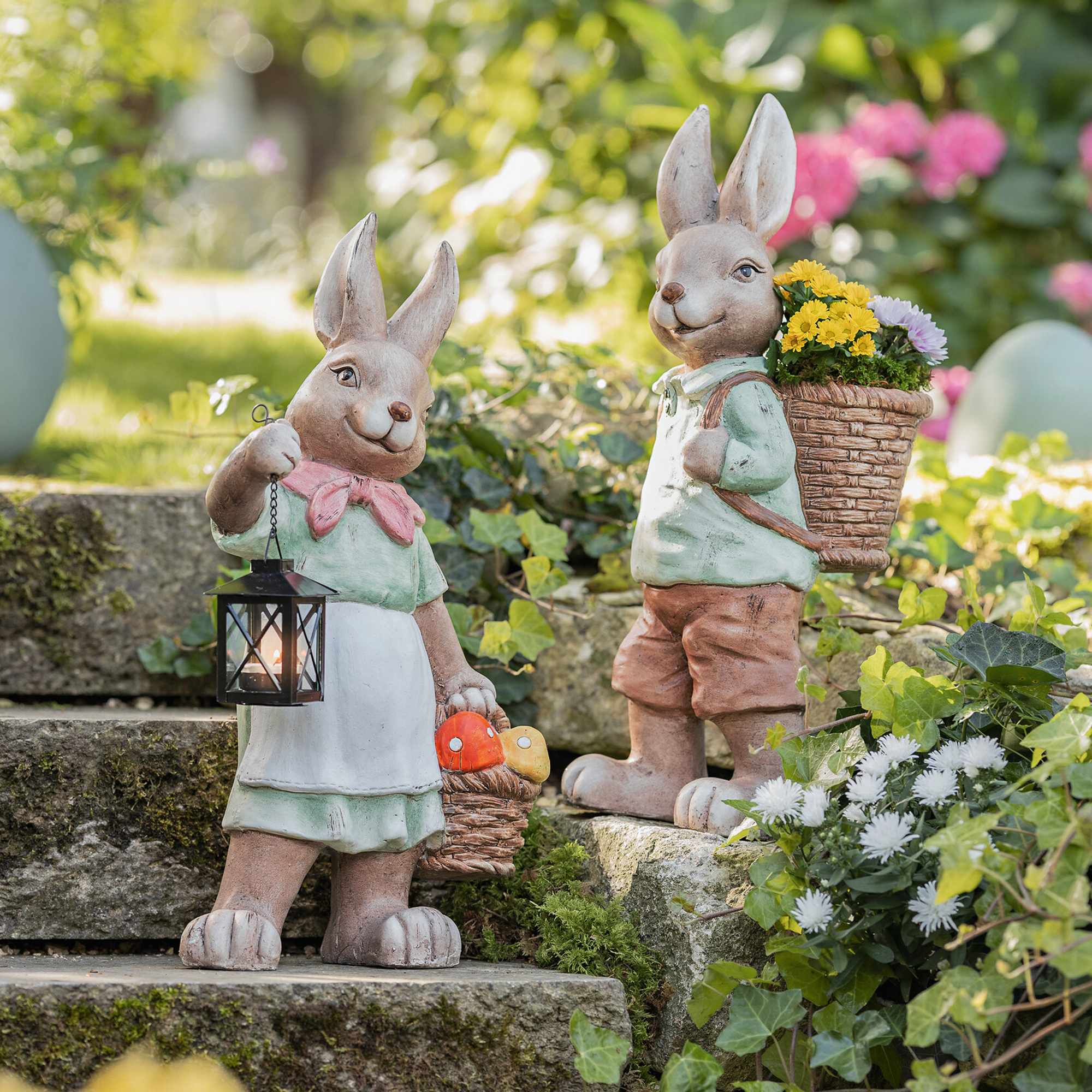Hasenmädchen "Laterne"  im Frank Flechtwaren Online Shop kaufen