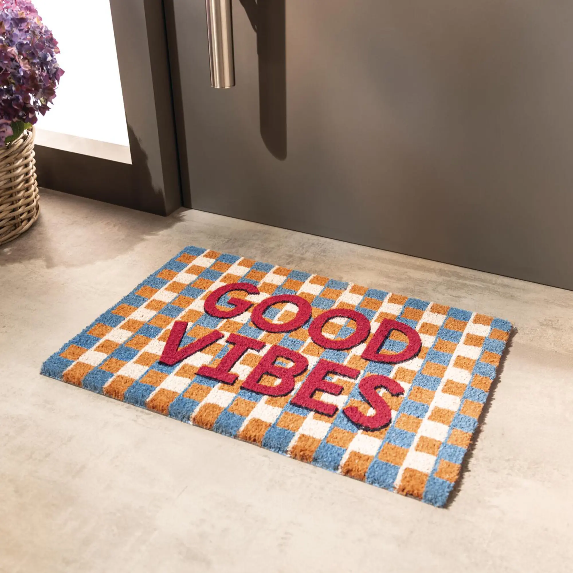 Fußmatte "Good Vibes"  im Frank Flechtwaren Online Shop kaufen
