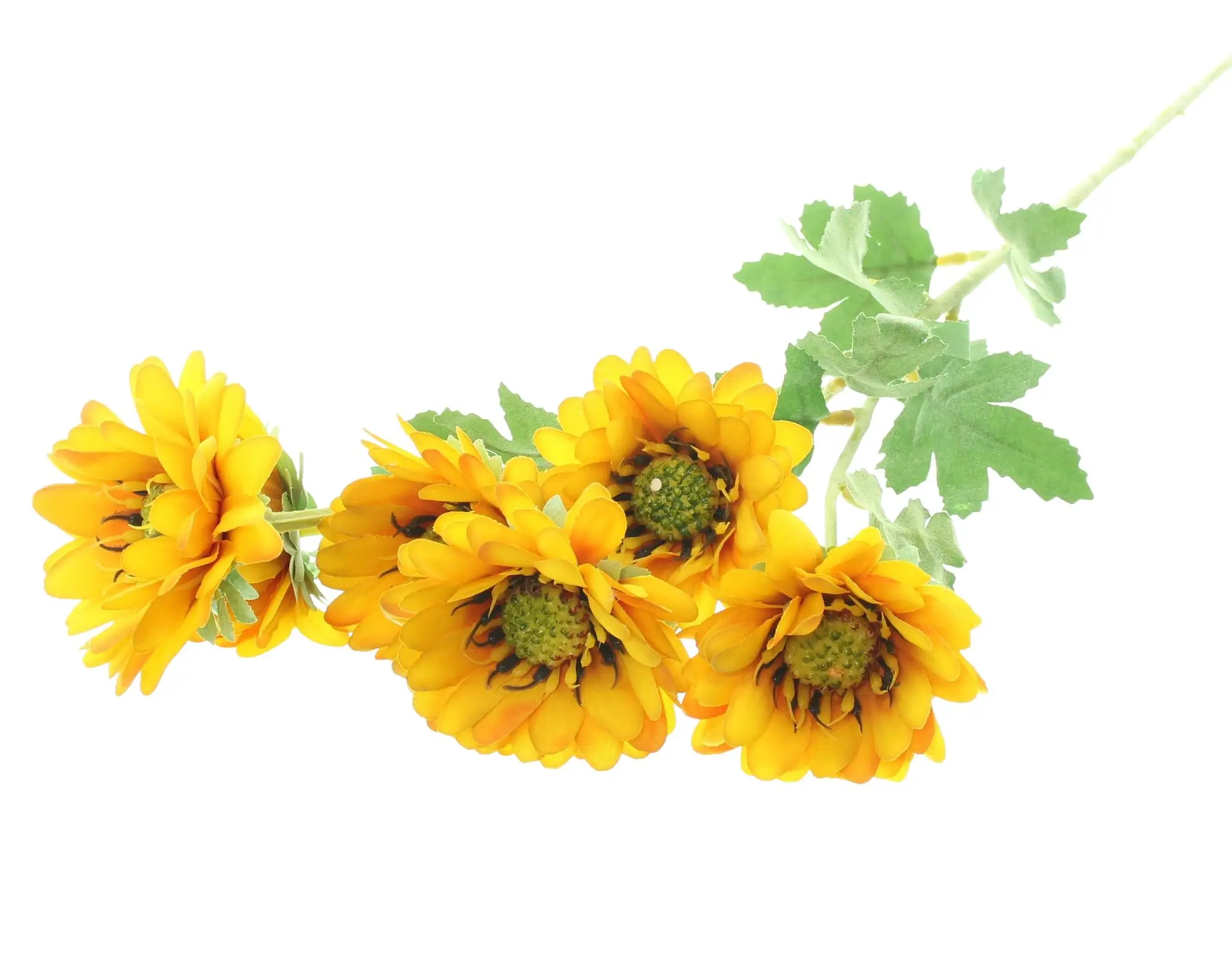 Kunstblume "Chrysantheme", 3er Set  im Frank Flechtwaren Online Shop für Herbstfarben kaufen