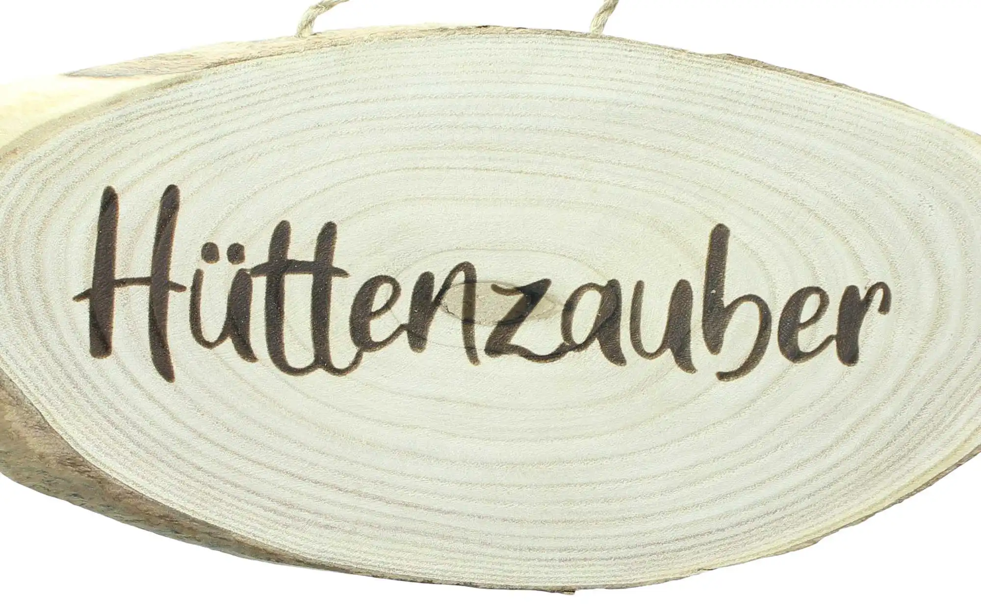 Schild "Hüttenzauber" im Frank Flechtwaren Online Shop für Dekohänger kaufen Schild "Hüttenzauber" im Frank Flechtwaren Online Shop für Dekohänger kaufen