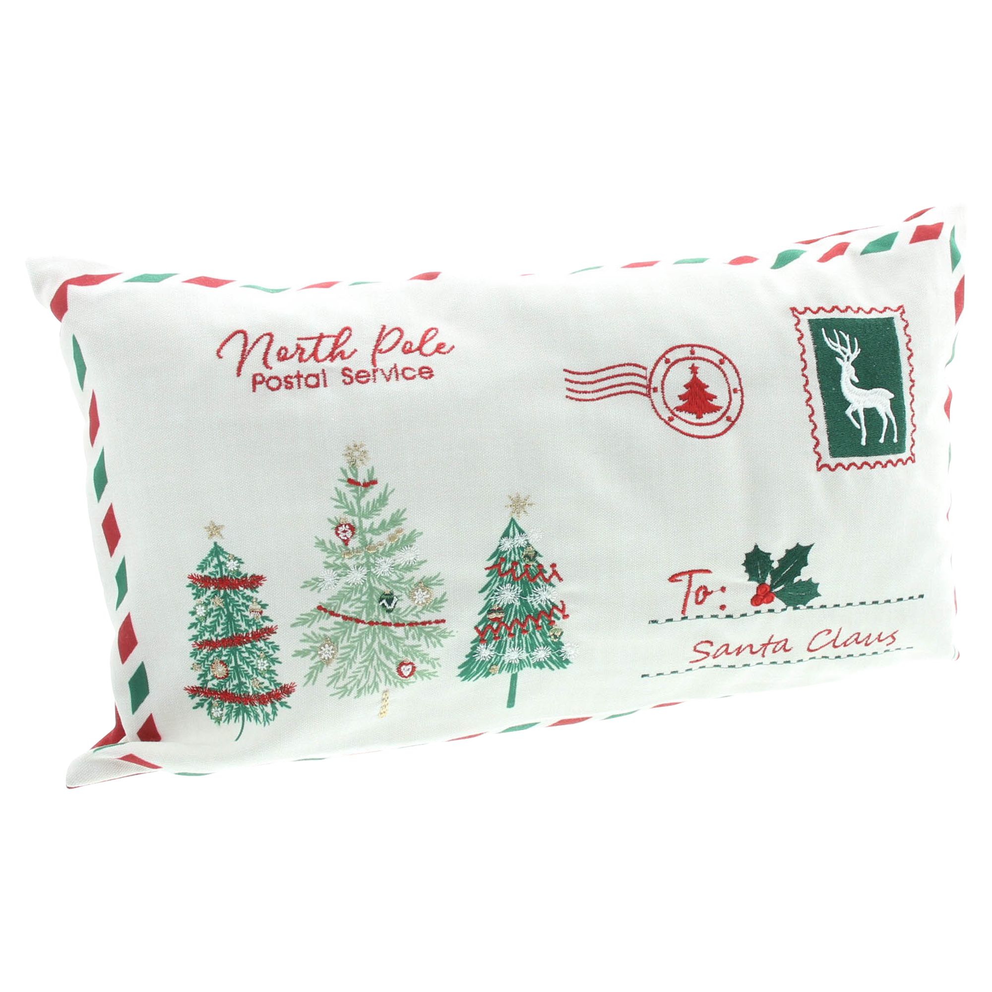 Kissenhülle "Christmas Mail"  im Frank Flechtwaren Online Shop für Weihnachtliche Kissen &amp; Kissenhüllen kaufen