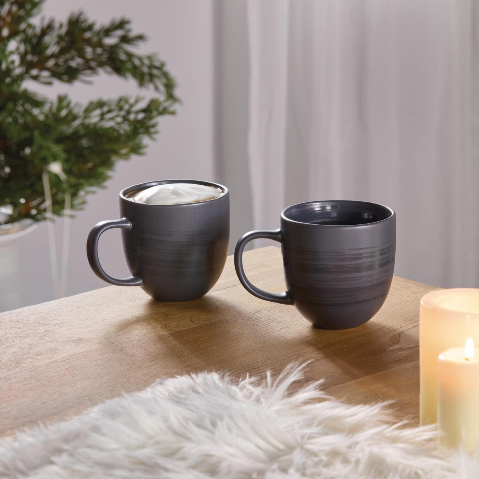 Tasse "Circle", 2er Set  im Frank Flechtwaren Online Shop für Küche kaufen