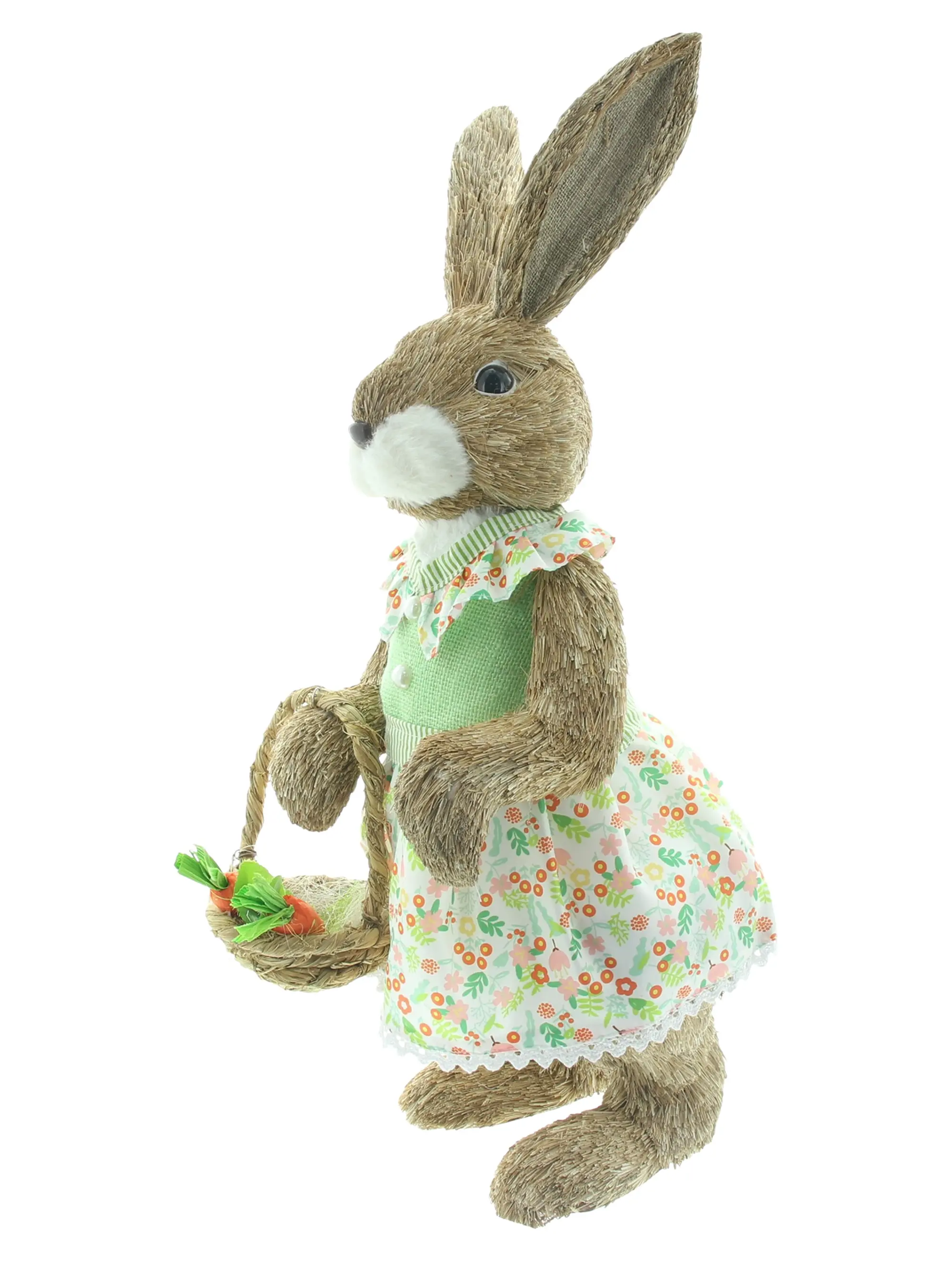 Figur "Frau Hase"  im Frank Flechtwaren Online Shop für Hasen &amp; Co kaufen