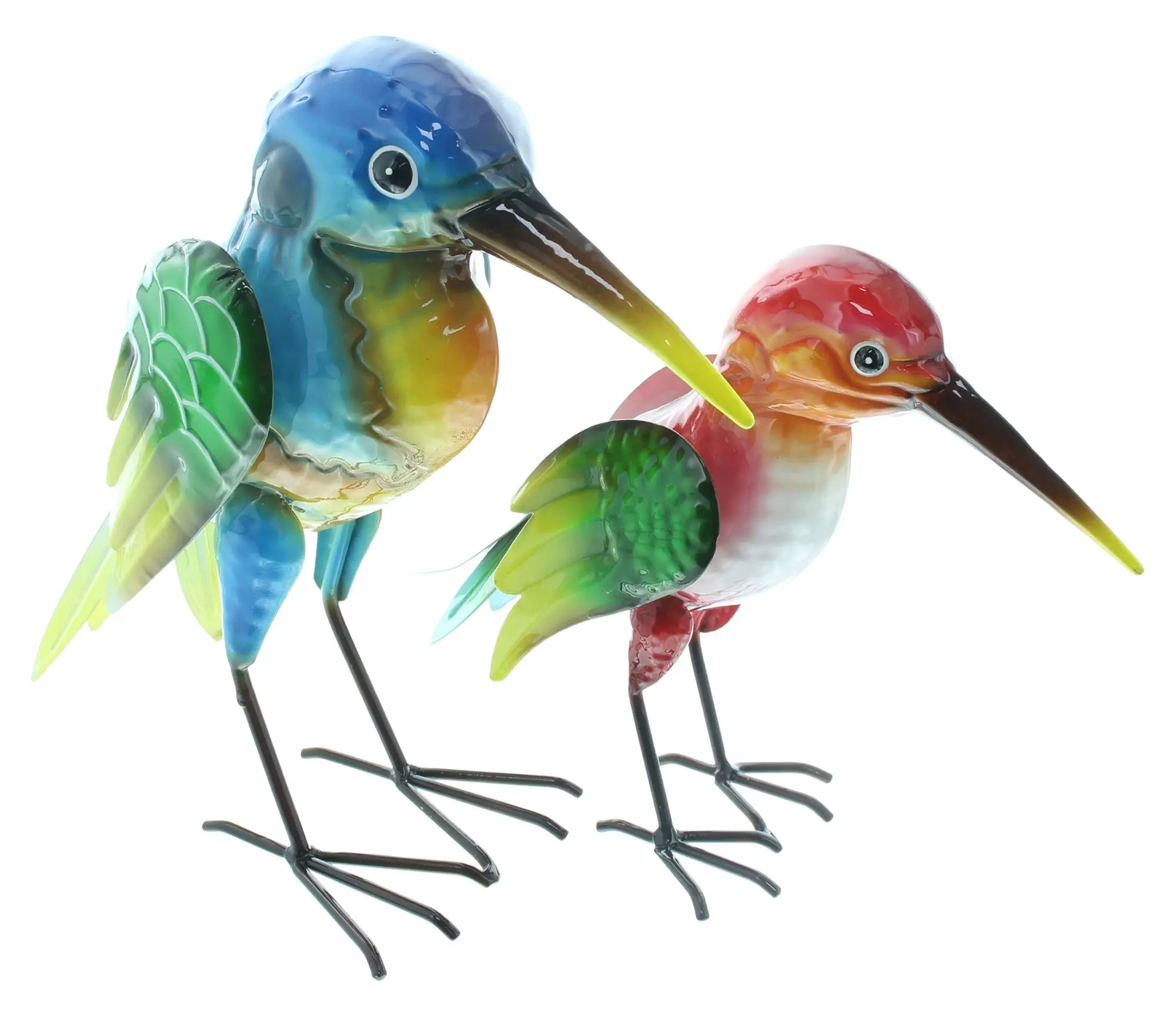 Figur "Bunter Vogel", 2er Set  im Frank Flechtwaren Online Shop für Dekofiguren kaufen