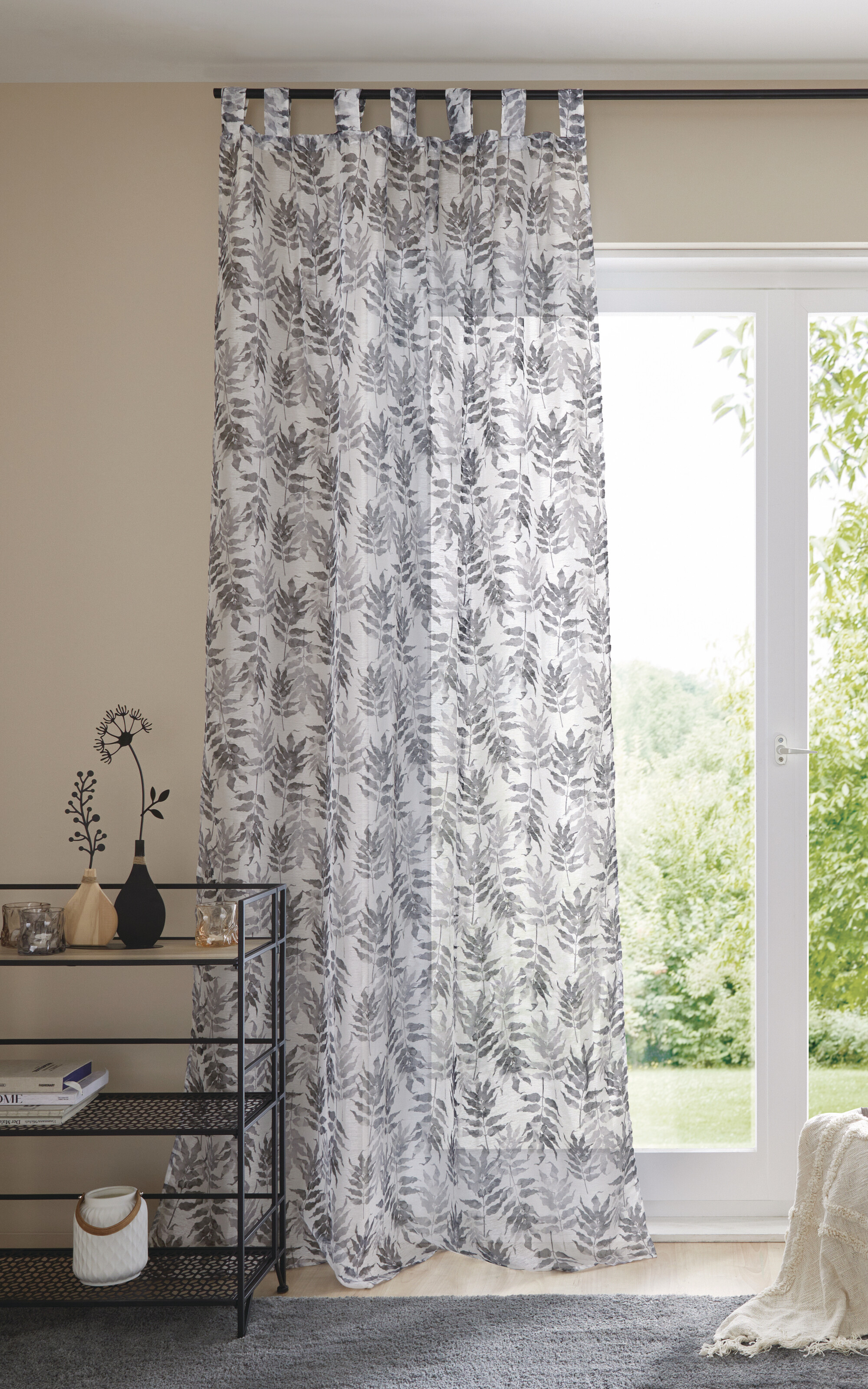 Vorhang "Fading Leaves" im Frank Flechtwaren Online Shop für Vorhänge kaufen Vorhang "Fading Leaves" im Frank Flechtwaren Online Shop für Vorhänge kaufen