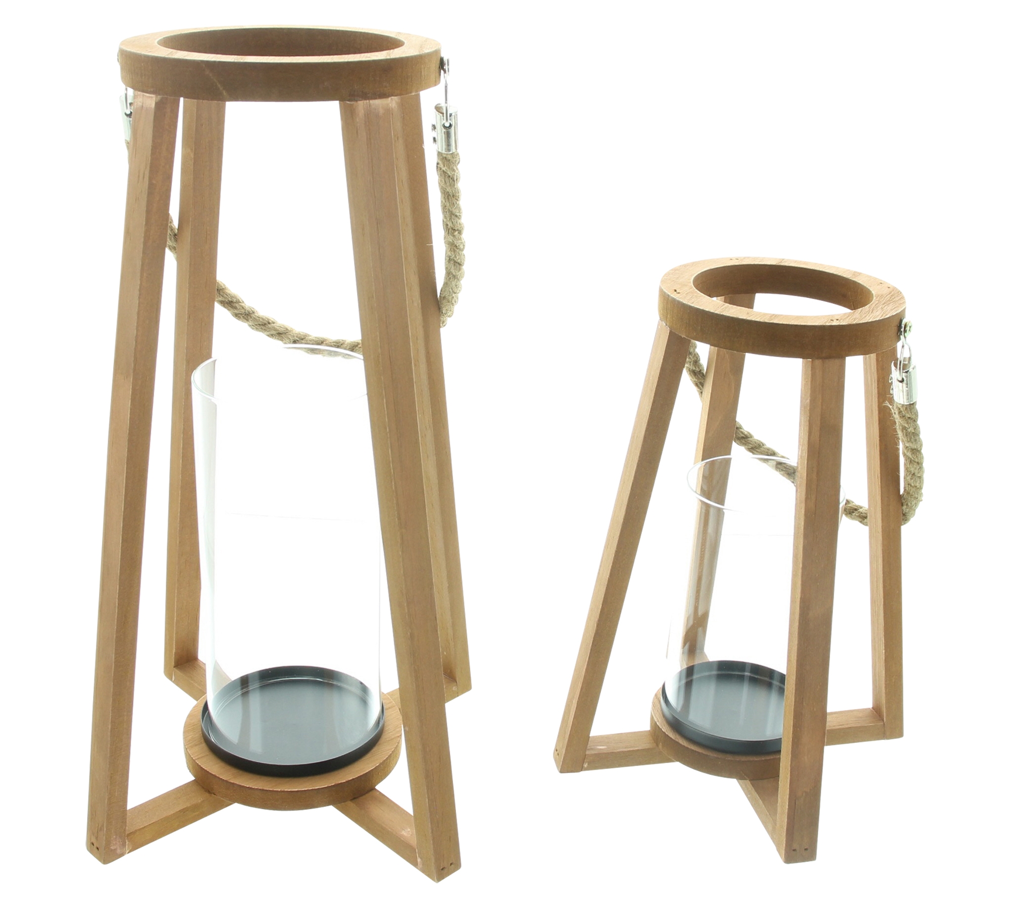 Laterne "Conical", 2er Set  im Frank Flechtwaren Online Shop für Laternen kaufen