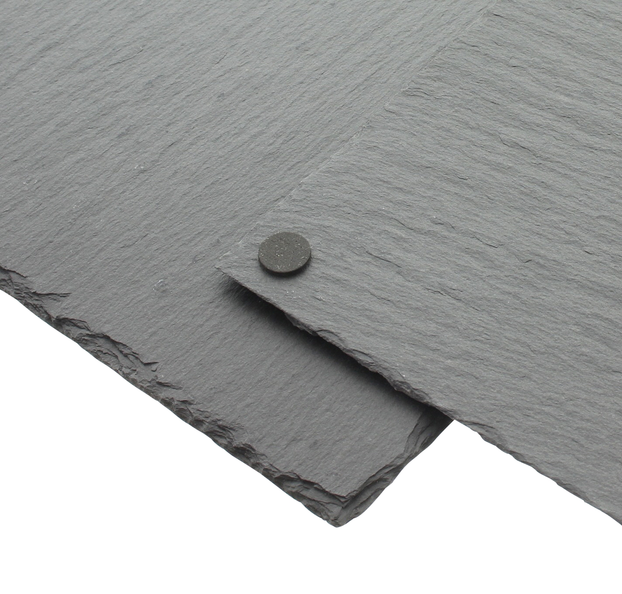 Schieferplatte "Rechteck", 2er Set  im Frank Flechtwaren Online Shop für Dekoschalen &amp; -etageren kaufen