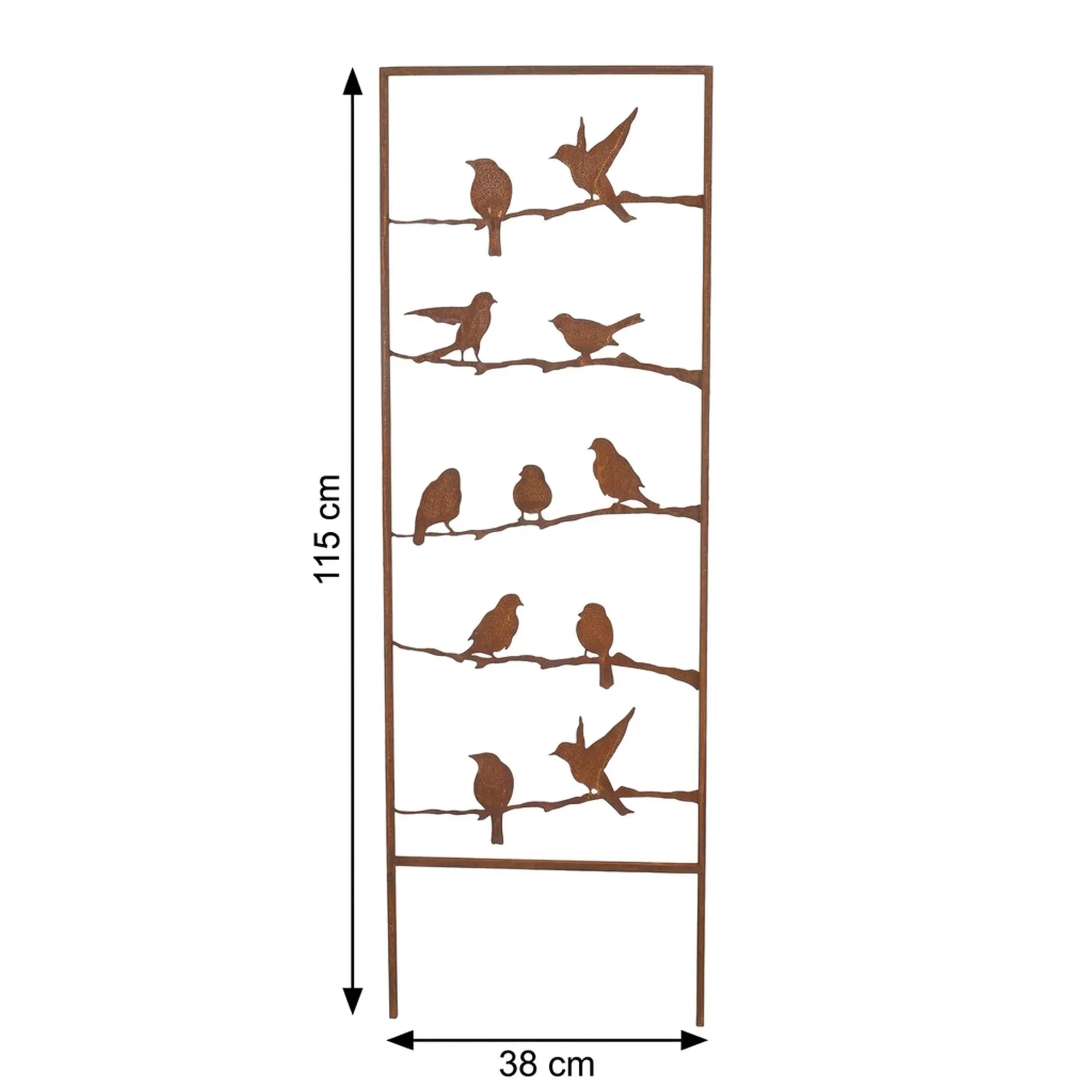 Dekoleiter "Vogelgezwitscher"  im Frank Flechtwaren Online Shop für Bunter Ostergarten kaufen