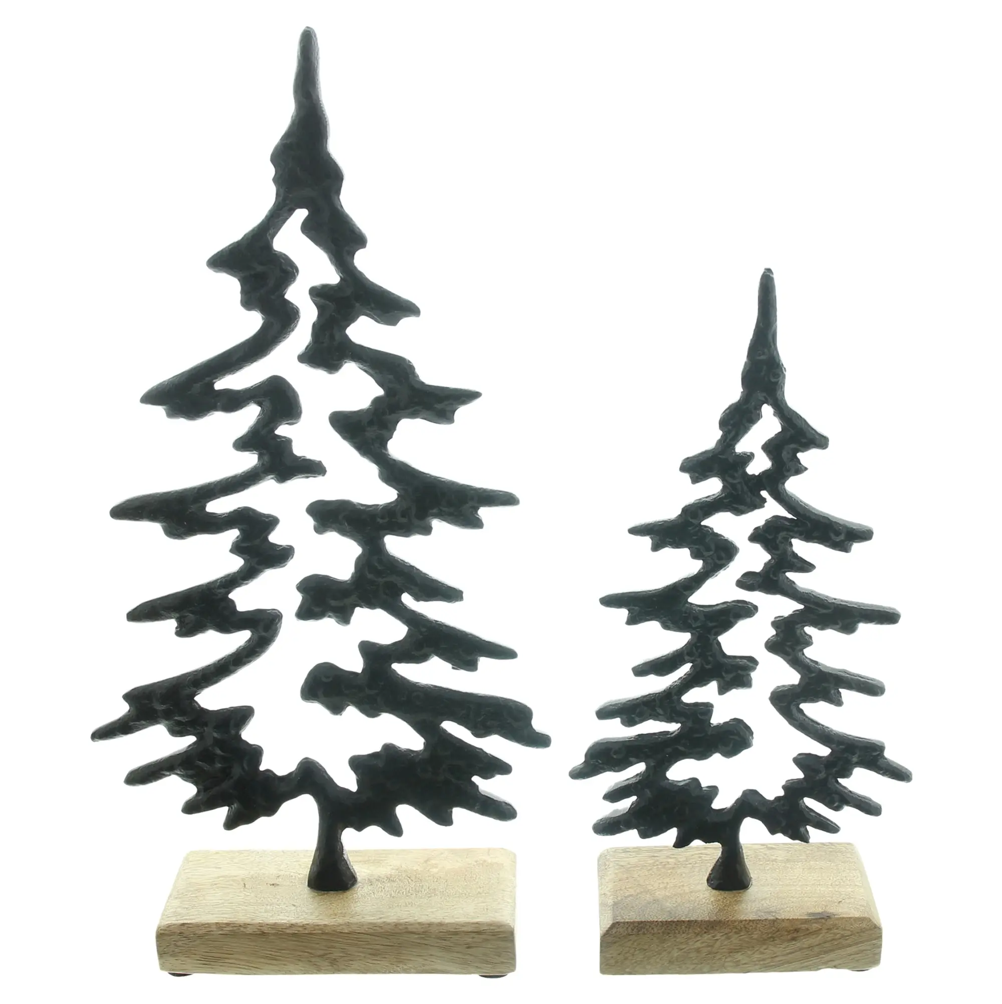 Tanne "Black", 2er Set  im Frank Flechtwaren Online Shop für Tannenbäume kaufen