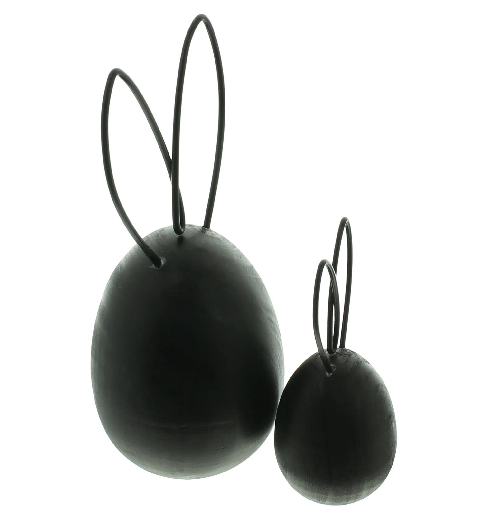 Hase "Black", 2er Set  im Frank Flechtwaren Online Shop für  kaufen