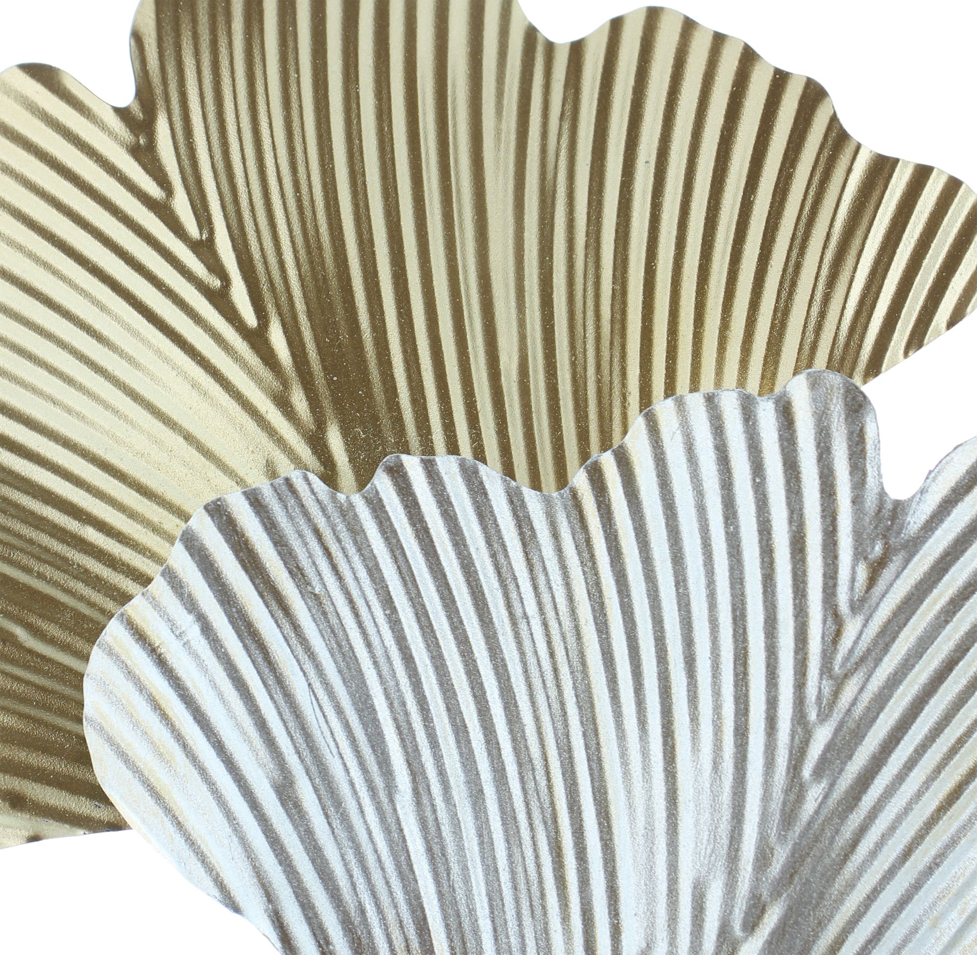 Metalldeko "Ginkgo"  im Frank Flechtwaren Online Shop für  kaufen