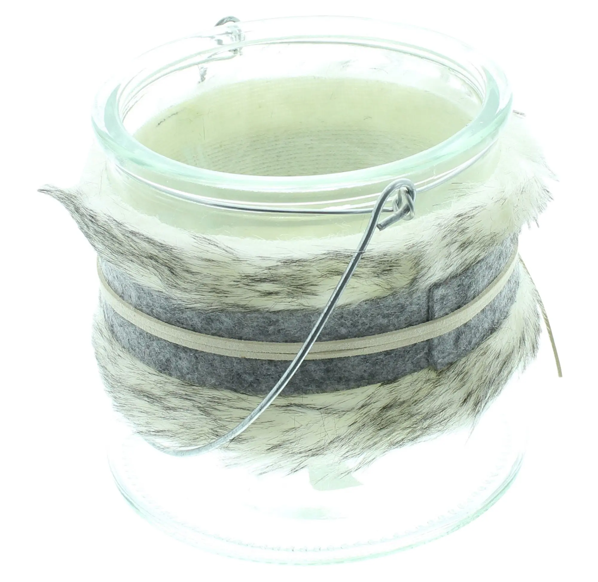 Windlicht "Silberherz"  im Frank Flechtwaren Online Shop für Ostern kaufen