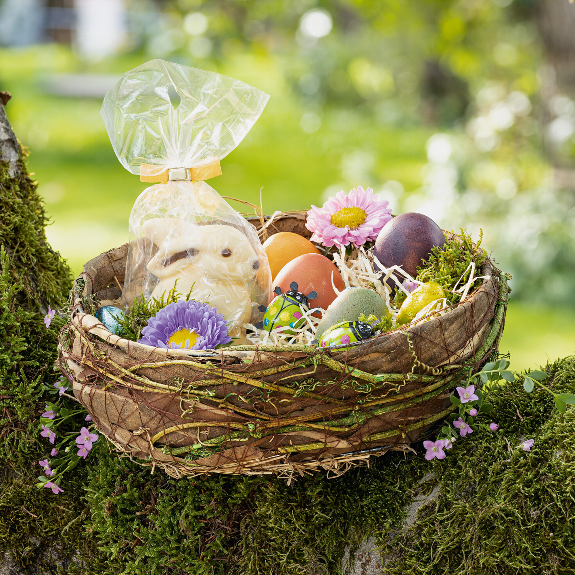 Osternest "Natur"  im Frank Flechtwaren Online Shop kaufen