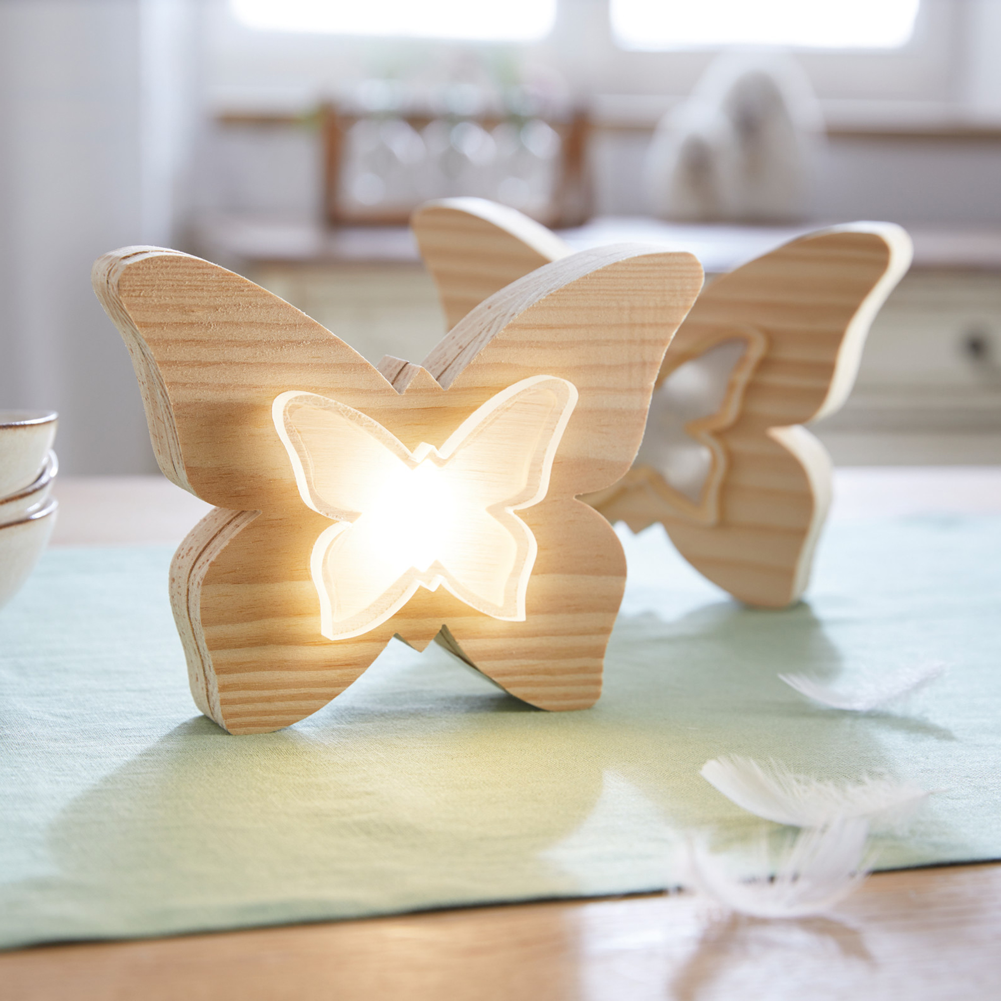 LED-Deko "Schmetterling"  im Frank Flechtwaren Online Shop kaufen
