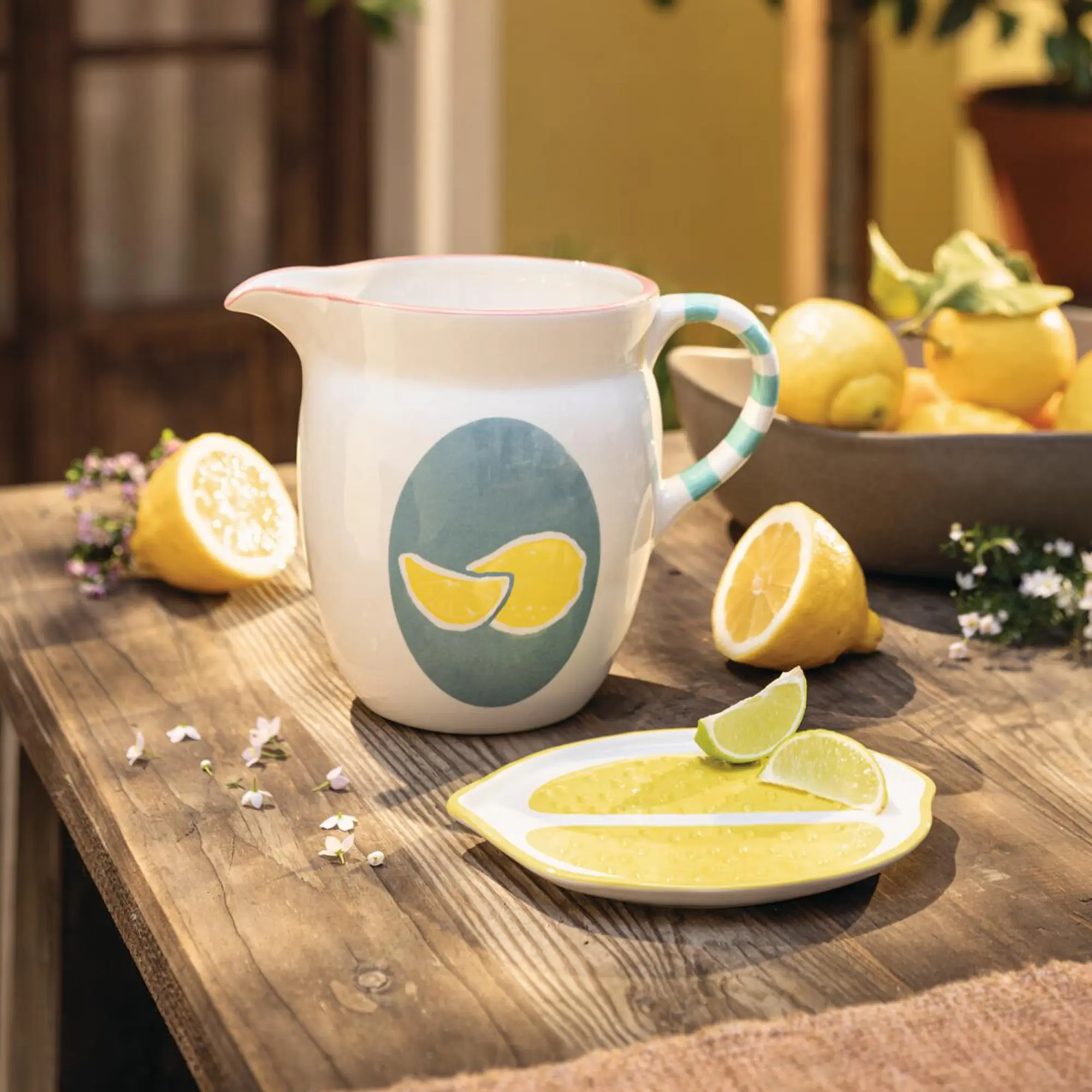 Krug "Summer Feeling"  im Frank Flechtwaren Online Shop kaufen