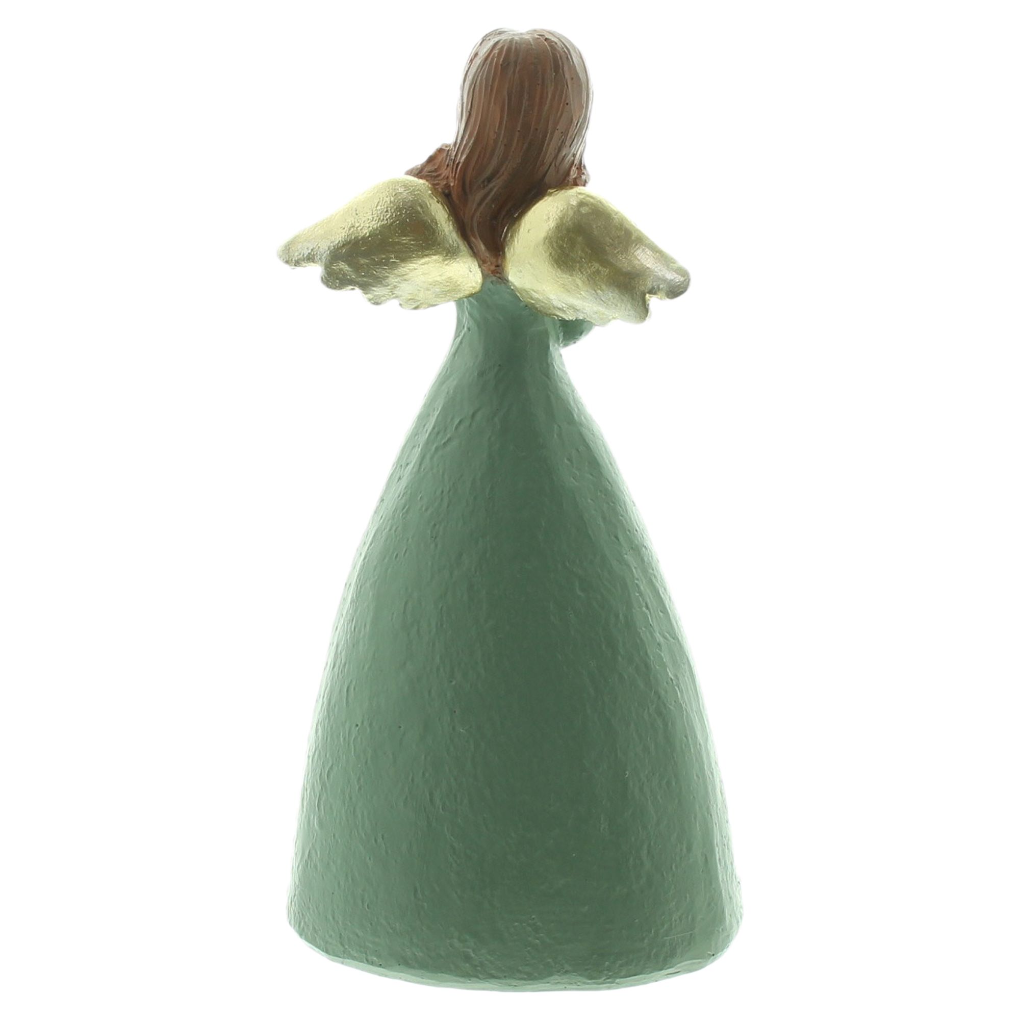 Deko-Figur "Engel mit goldenem Herz"  im Frank Flechtwaren Online Shop für Engel kaufen