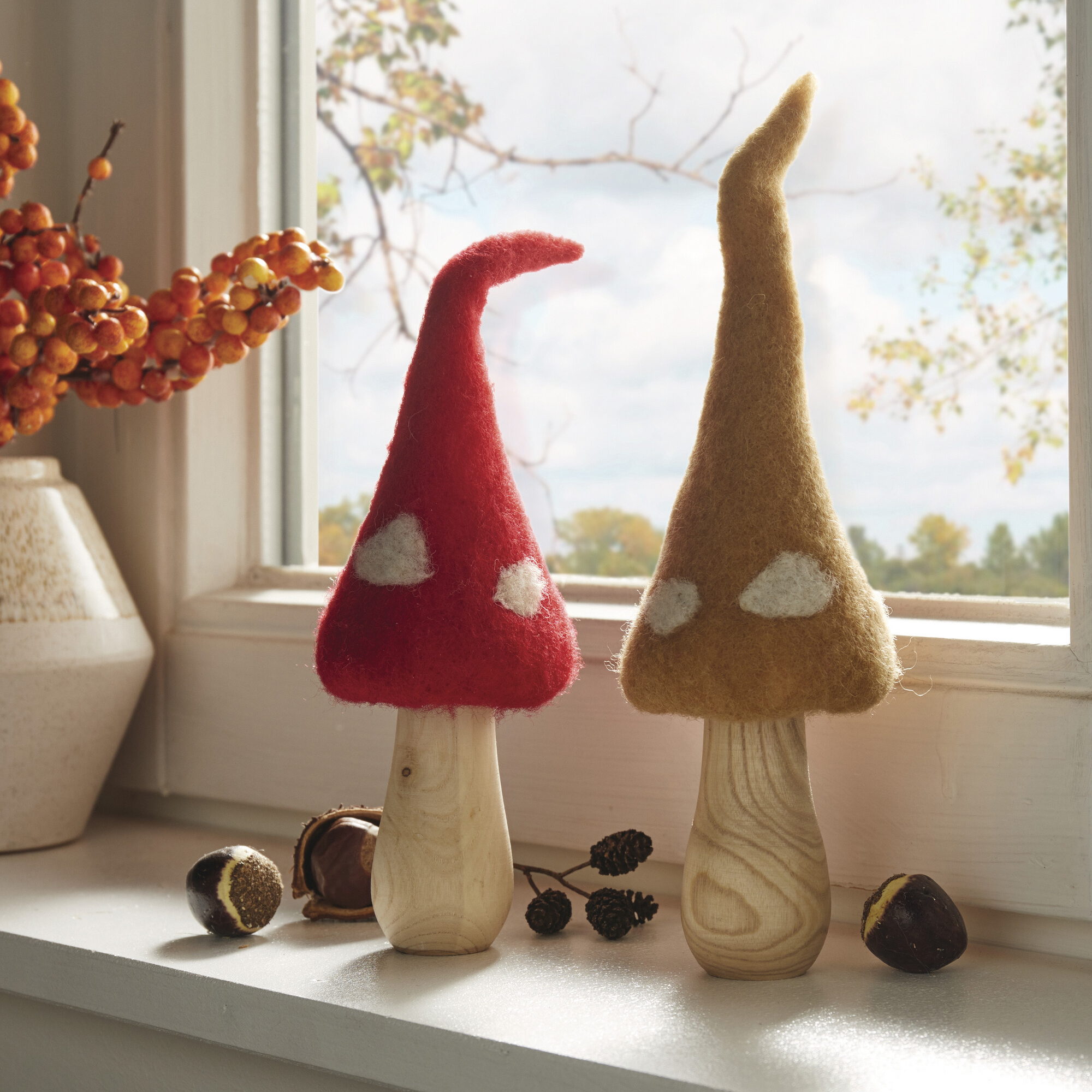 Pilz "Filzhut", 2er Set  im Frank Flechtwaren Online Shop kaufen