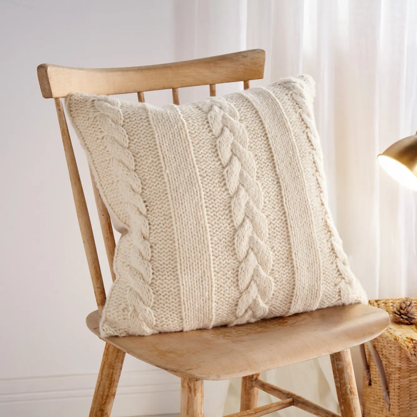 Kissenhülle "Strickmuster" im Frank Flechtwaren Online Shop für Herbst kaufen Kissenhülle "Strickmuster" im Frank Flechtwaren Online Shop für Herbst kaufen