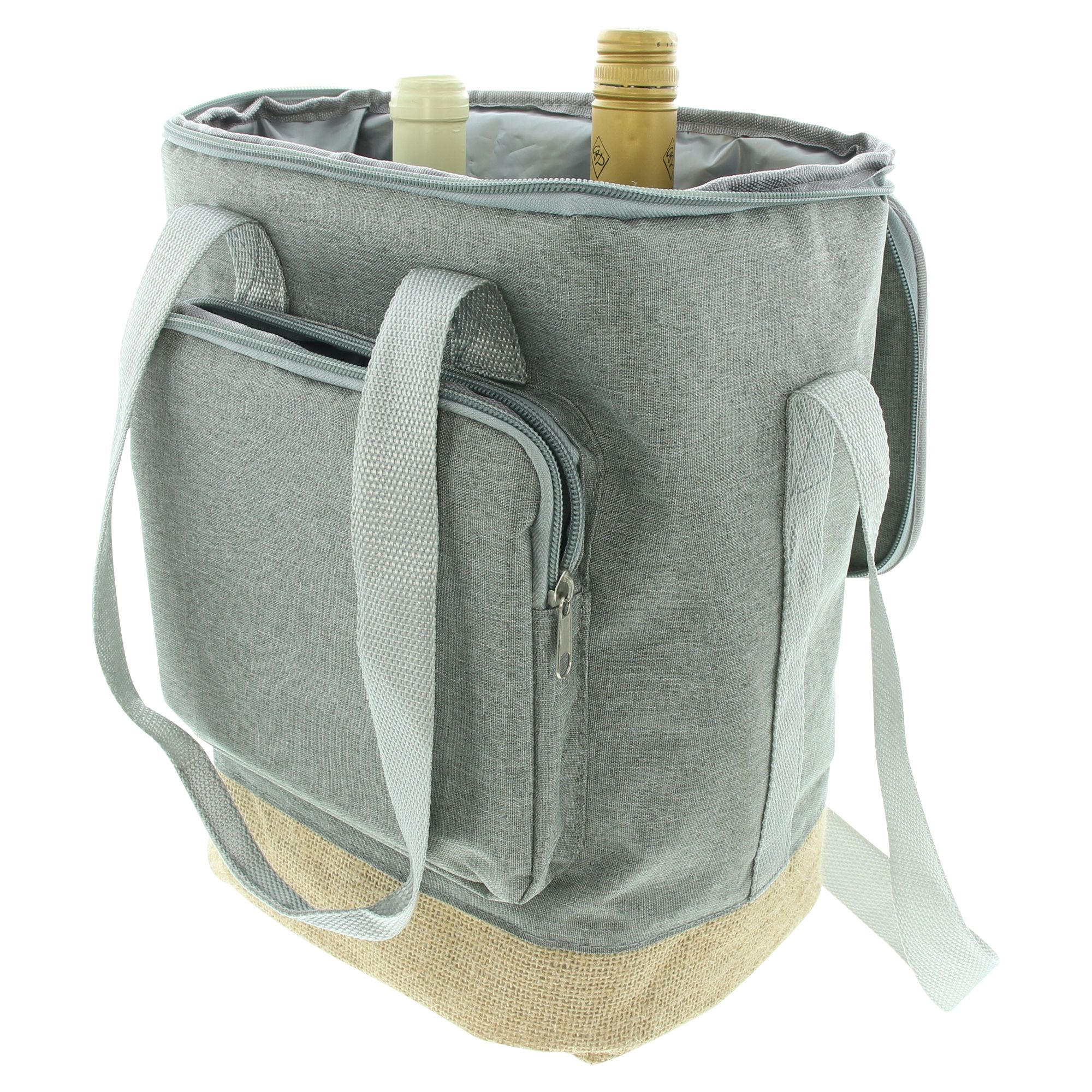 Kühltasche "Grey" im Frank Flechtwaren Online Shop für Gartenparty kaufen Kühltasche "Grey" im Frank Flechtwaren Online Shop für Gartenparty kaufen
