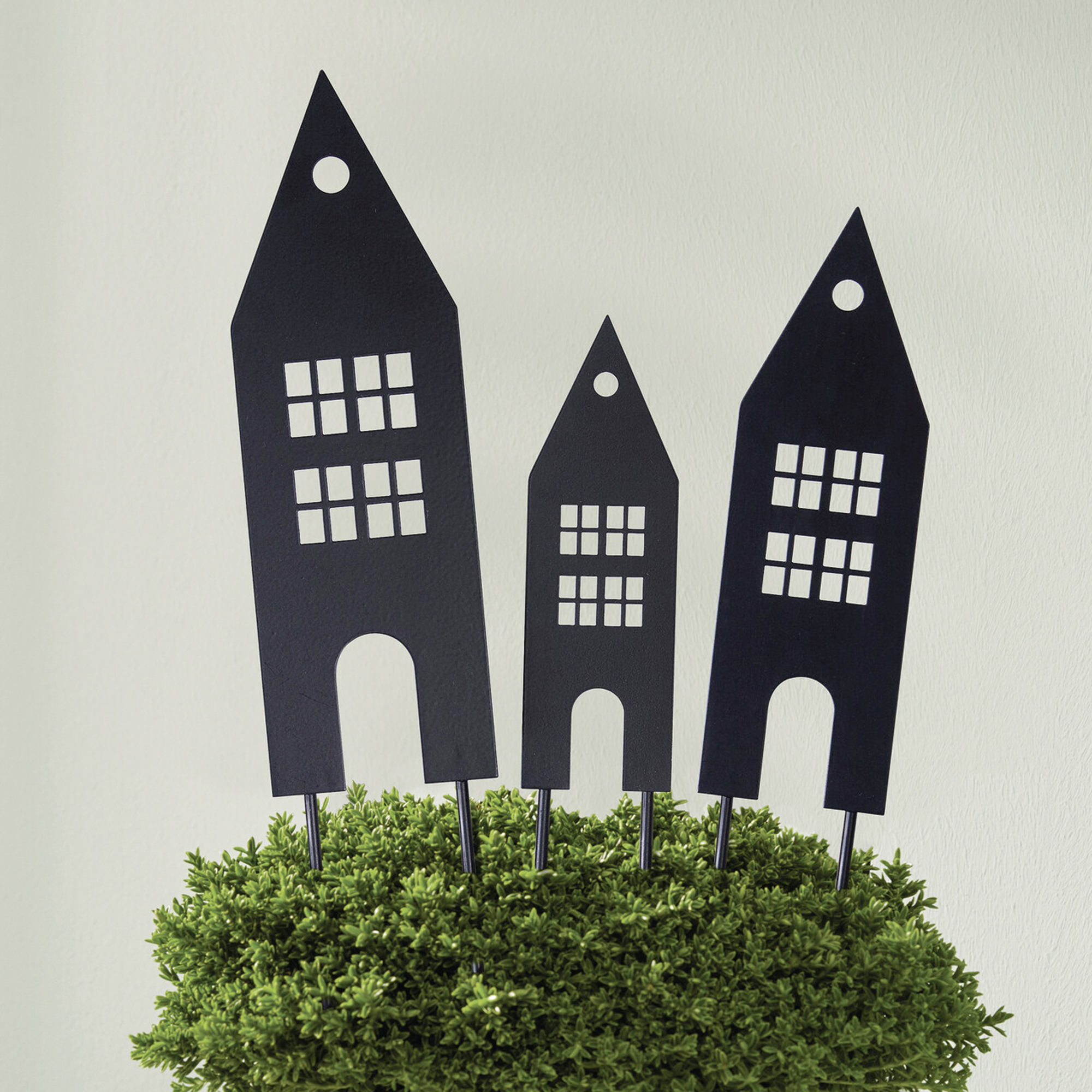 Acheter Lot de 3 pics "maison"  dans la boutique en ligne de Frank Flechtwaren