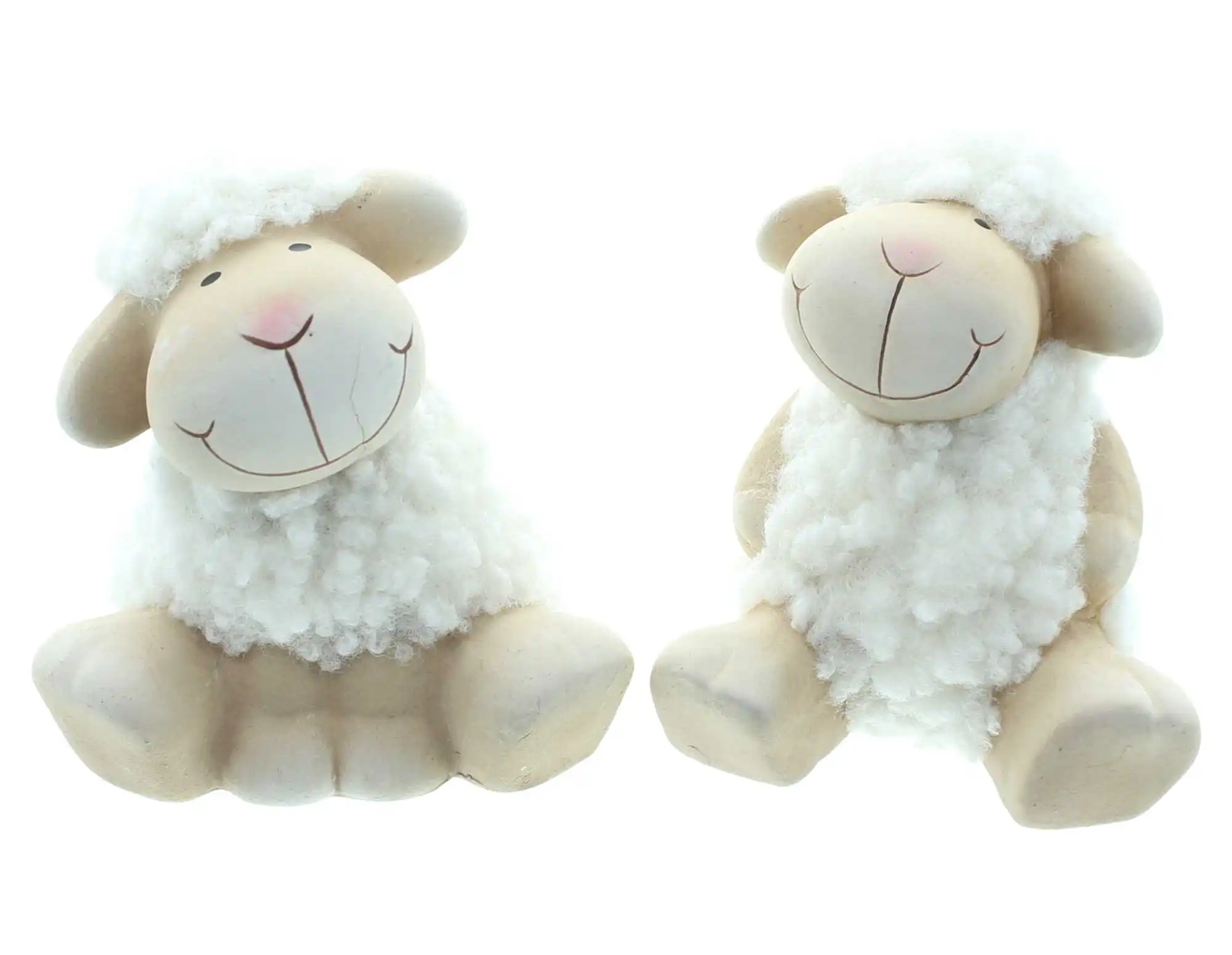 Figur "Schaf", 2er Set  im Frank Flechtwaren Online Shop für Ostern kaufen