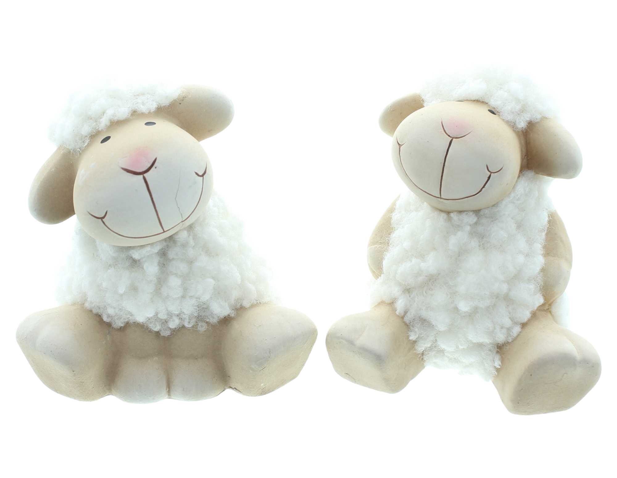 Figur "Schaf", 2er Set  im Frank Flechtwaren Online Shop für Ostern kaufen