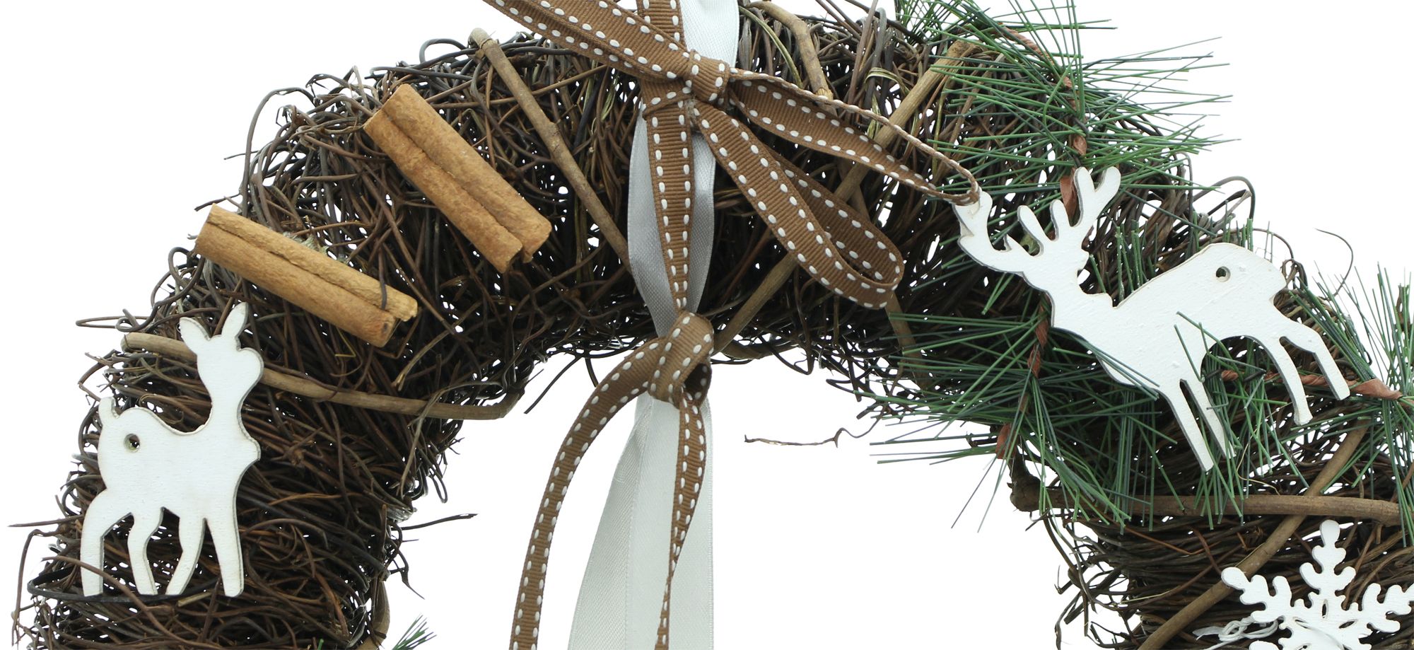 Kranz "Rentiere" im Frank Flechtwaren Online Shop für Weihnachten kaufen Kranz "Rentiere" im Frank Flechtwaren Online Shop für Weihnachten kaufen