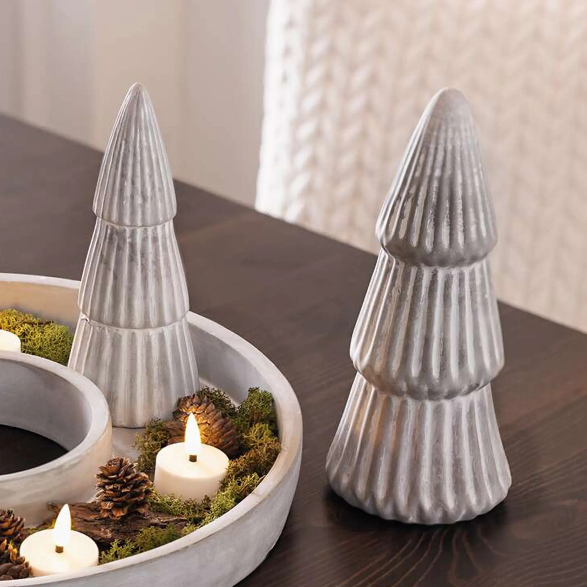 Tanne "Grey", 2er Set  im Frank Flechtwaren Online Shop kaufen