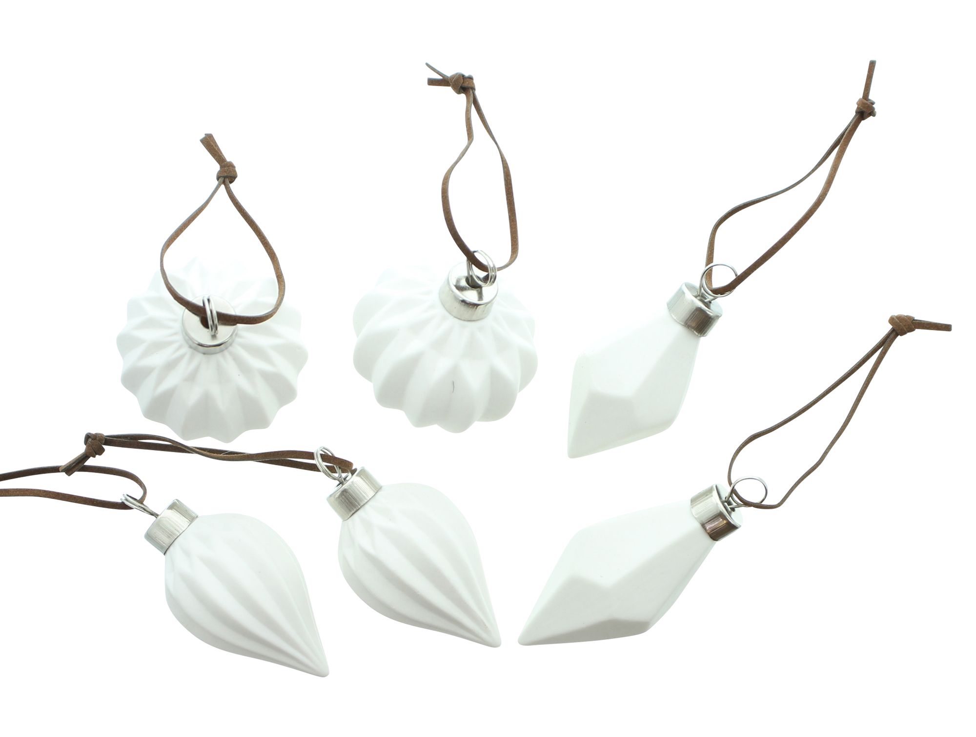 Hänger "Ornament", 6er Set  im Frank Flechtwaren Online Shop für Weihnachten kaufen