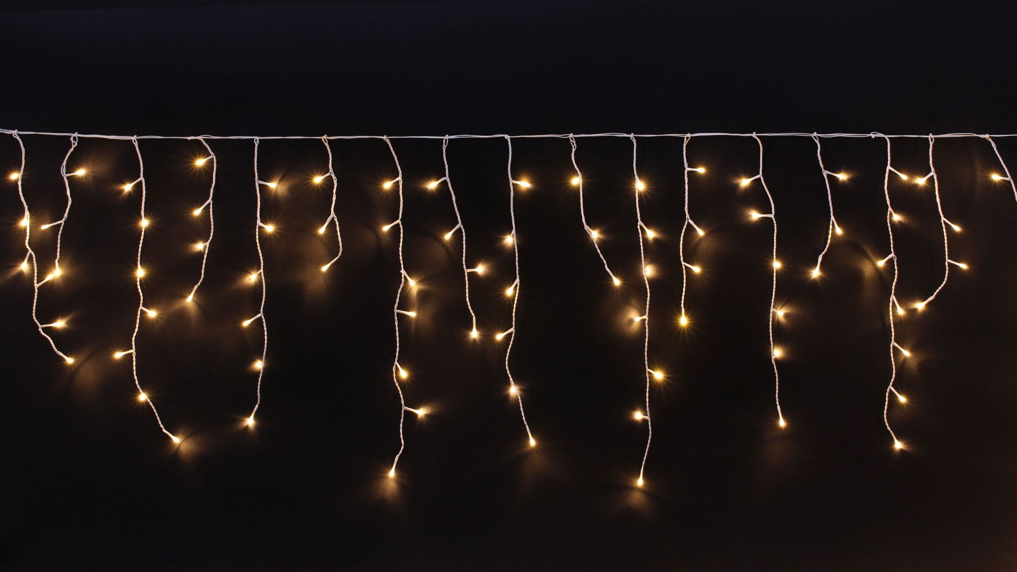 LED-Lichtervorhang "White"  im Frank Flechtwaren Online Shop für Weihnachten kaufen