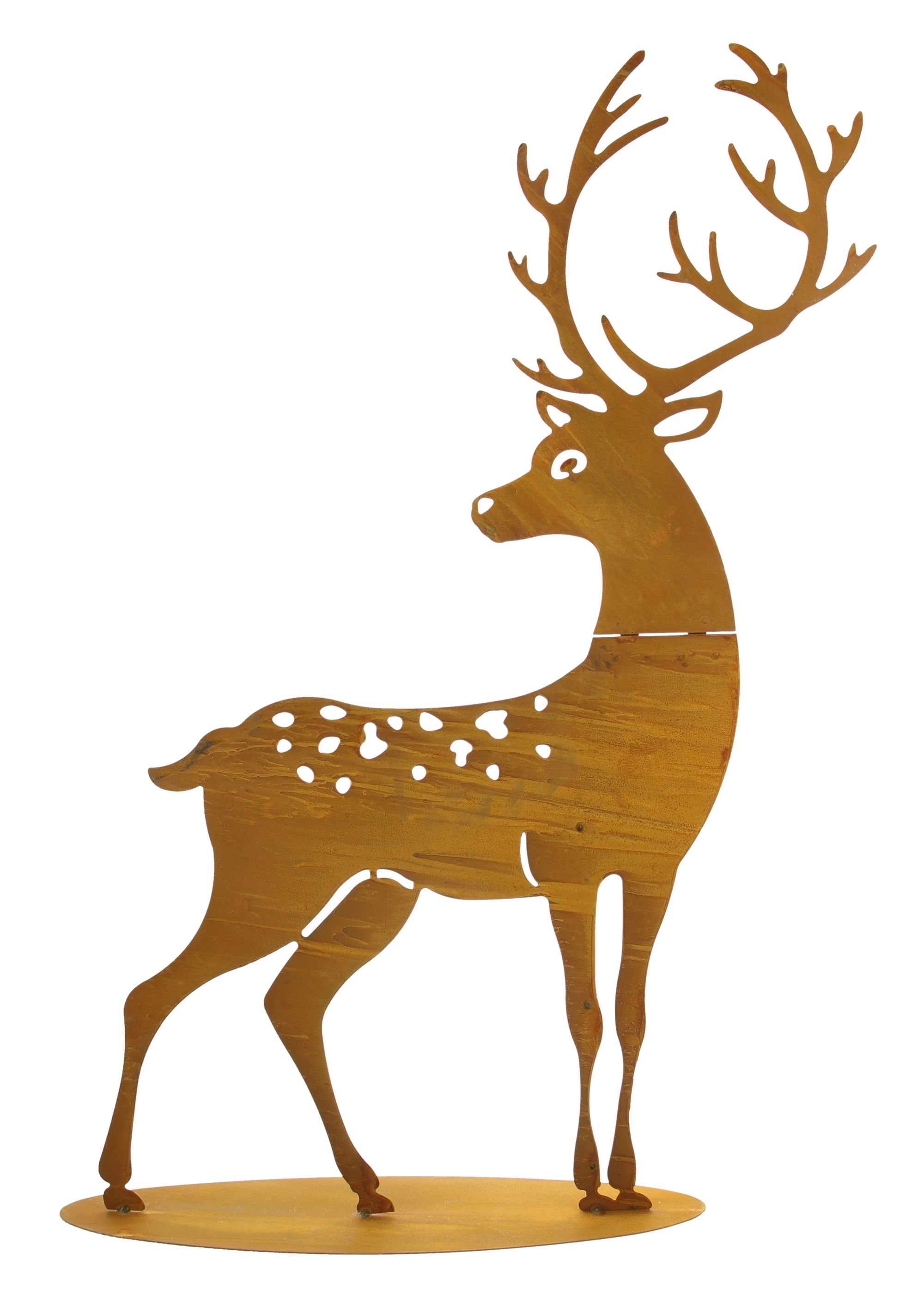 Hirsch "Rost", groß im Frank Flechtwaren Online Shop für Herbst kaufen Hirsch "Rost", groß im Frank Flechtwaren Online Shop für Herbst kaufen