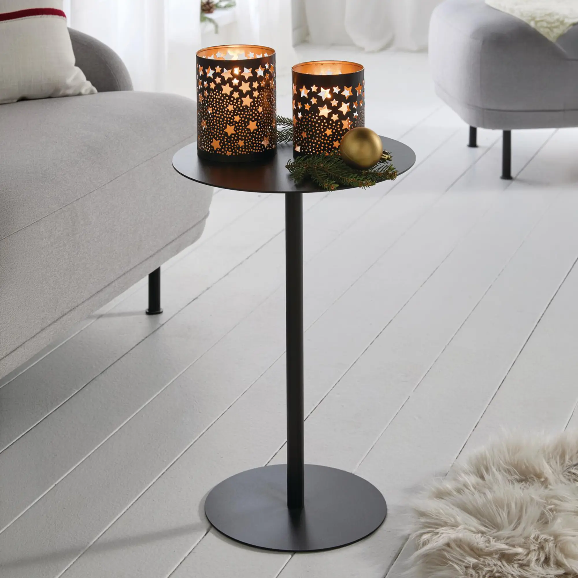 Beistelltisch "Modern Black"  im Frank Flechtwaren Online Shop kaufen