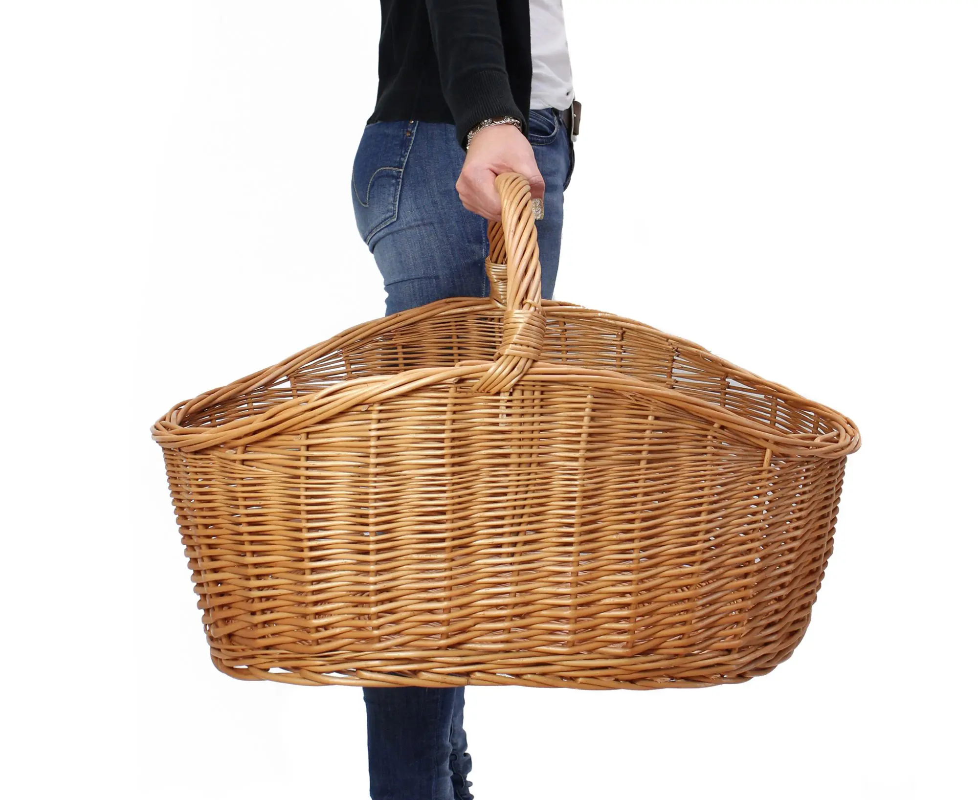 Bügelkorb "Maxi"  im Frank Flechtwaren Online Shop für Korbwaren: Handmade in Europe kaufen