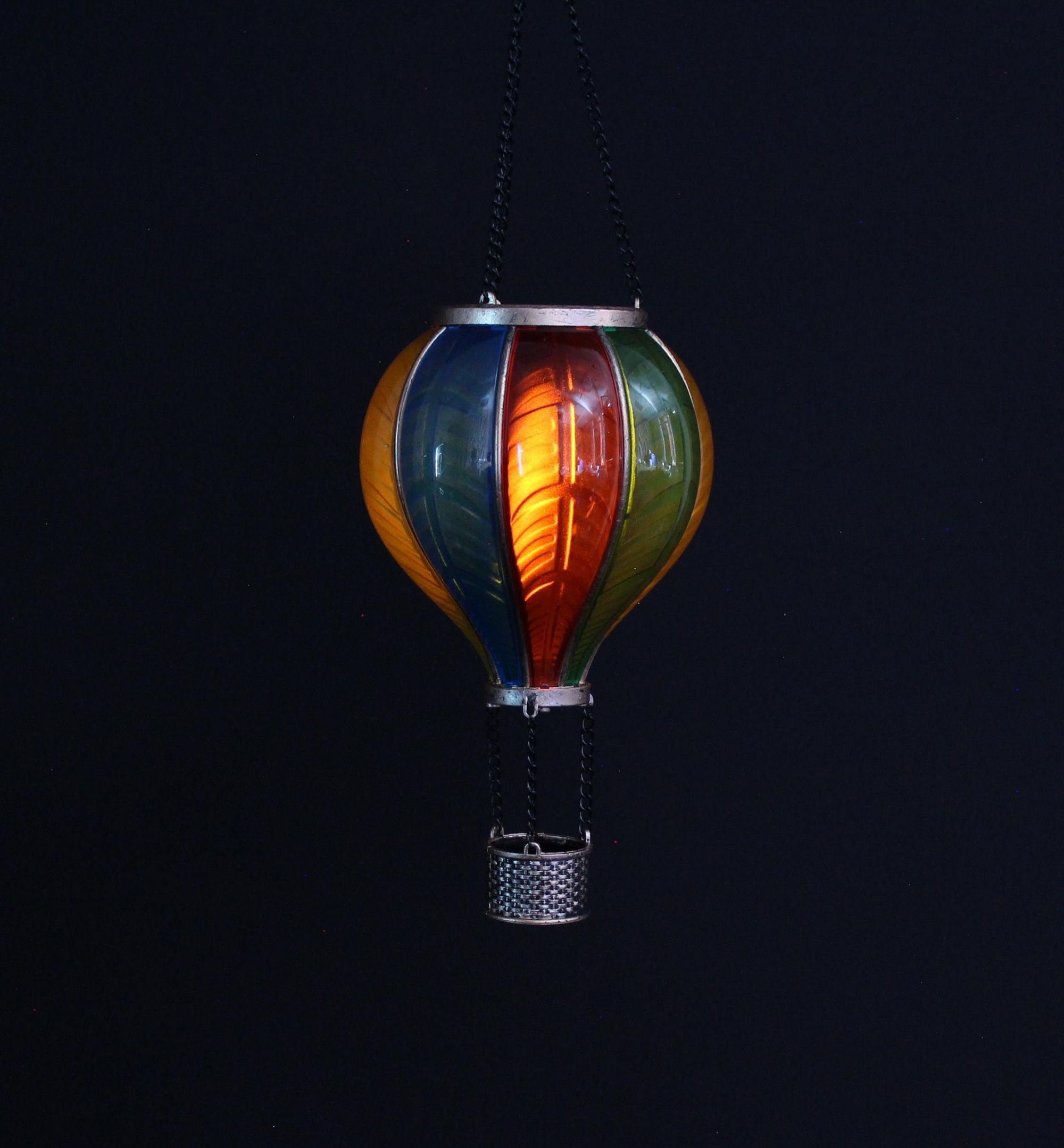 Solar-Deko "Heißluftballon"  im Frank Flechtwaren Online Shop für Gerade eingetroffen kaufen