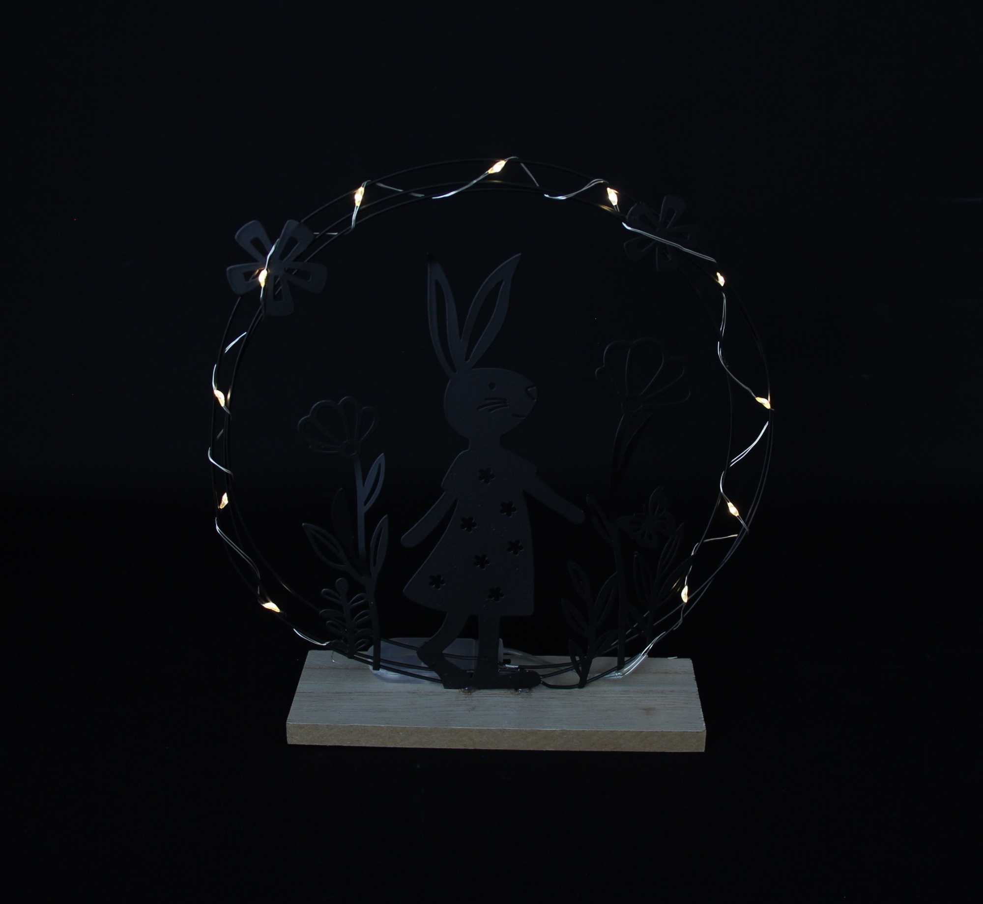 LED-Ring "Häschen mit Blumen" im Frank Flechtwaren Online Shop für Ostern kaufen LED-Ring "Häschen mit Blumen" im Frank Flechtwaren Online Shop für Ostern kaufen